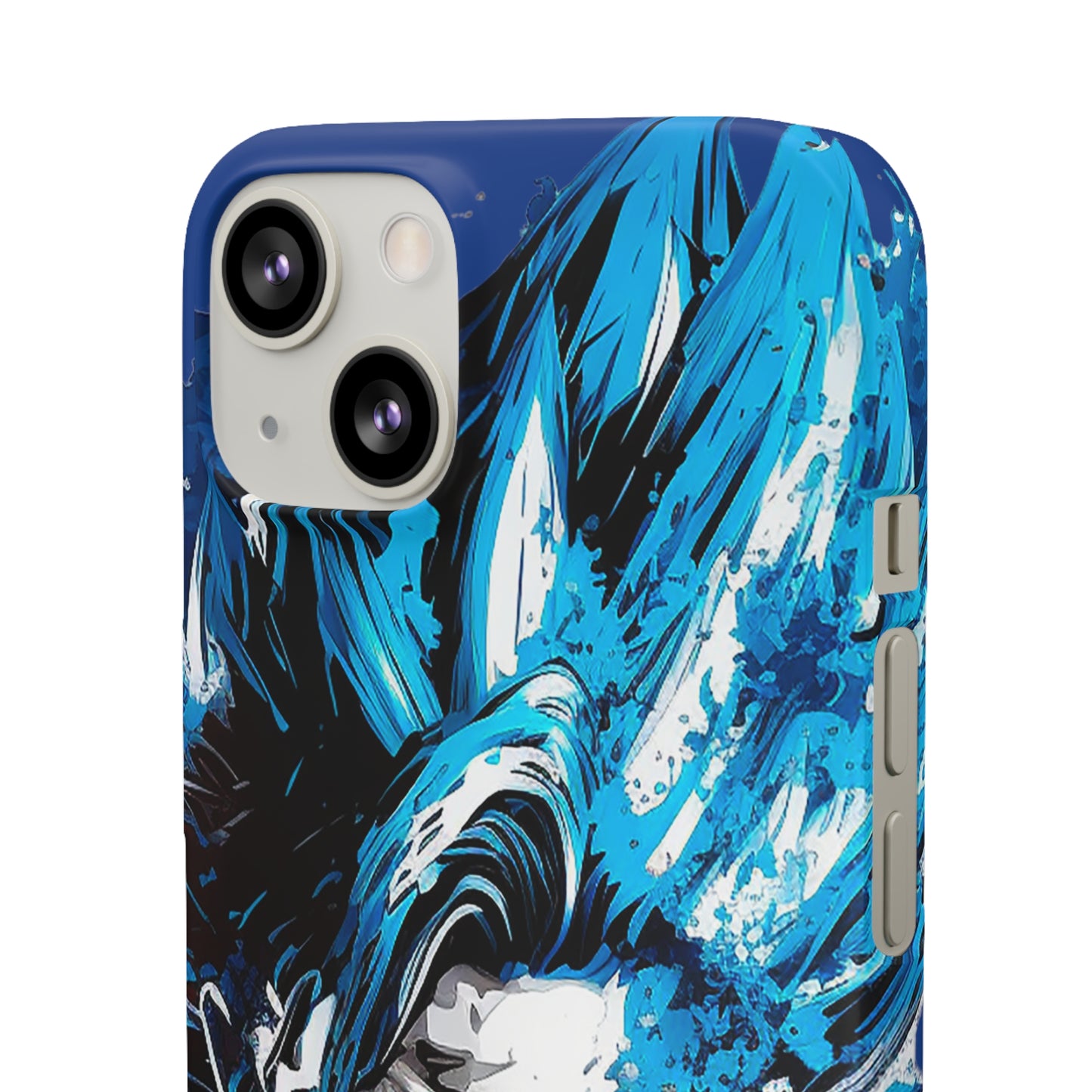 San Goku blue Phone Case - Add Some Powerful and Vibrant Style to Your Phone