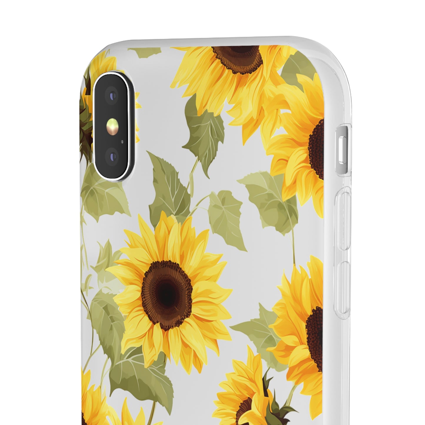 Sunflowers Flexi and semi Transparent Phone Case