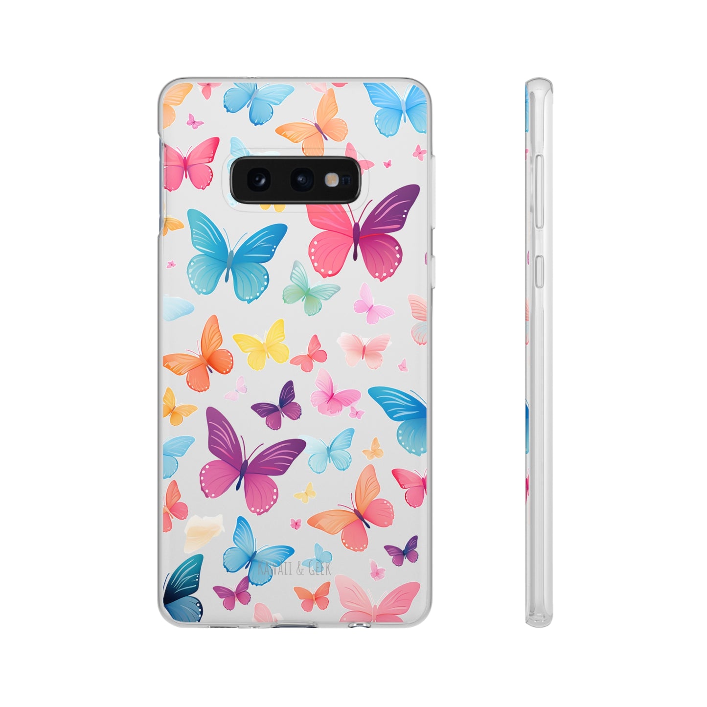 Charming Butterflies Flexi Transparent Phone Case