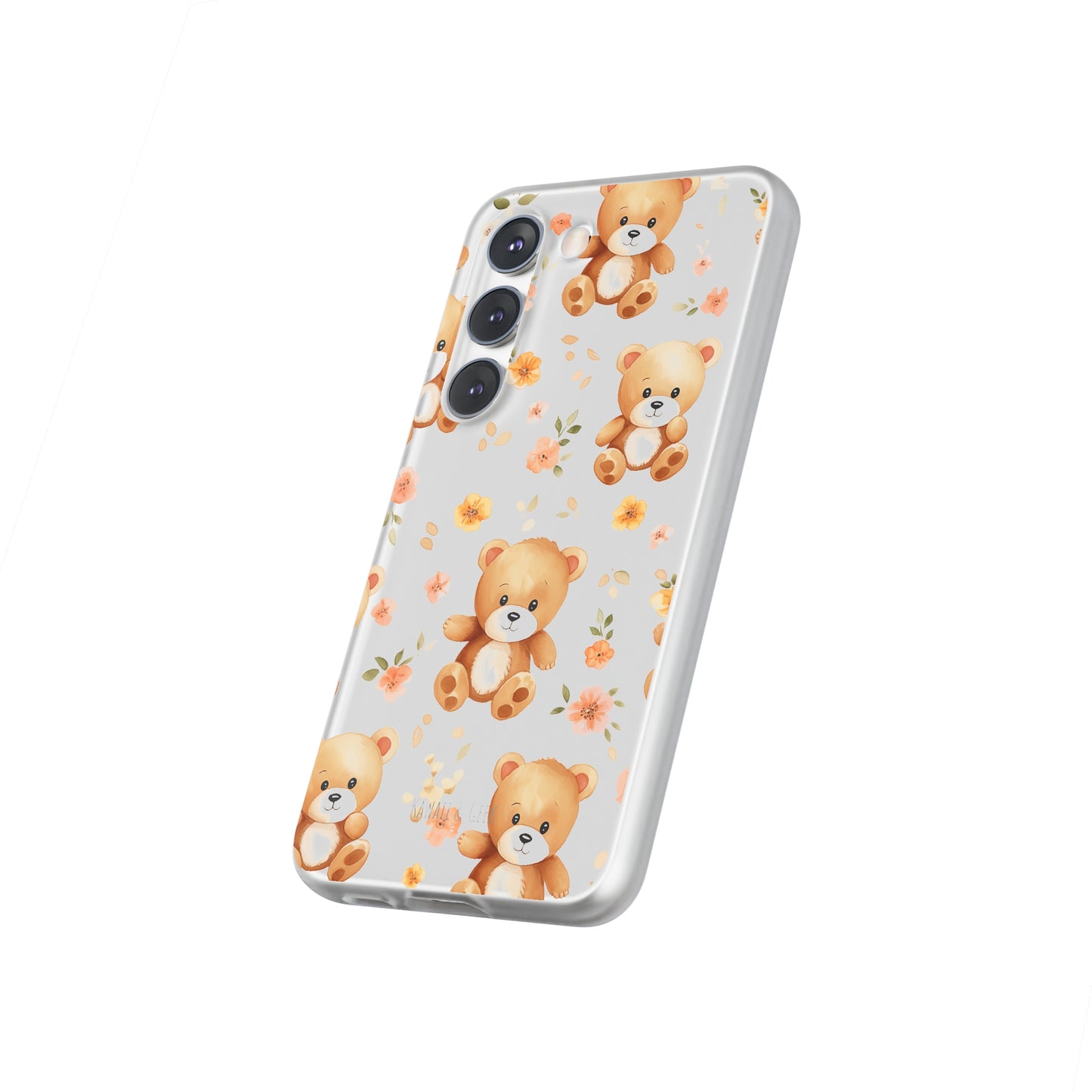 Teddy Delight: Flexi and semi-Transparent Phone Case