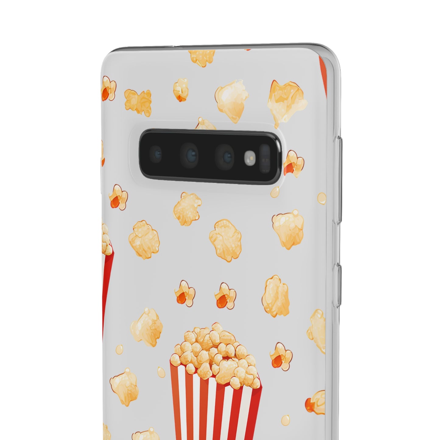 Popcorn Transparent Flexi Phone Case