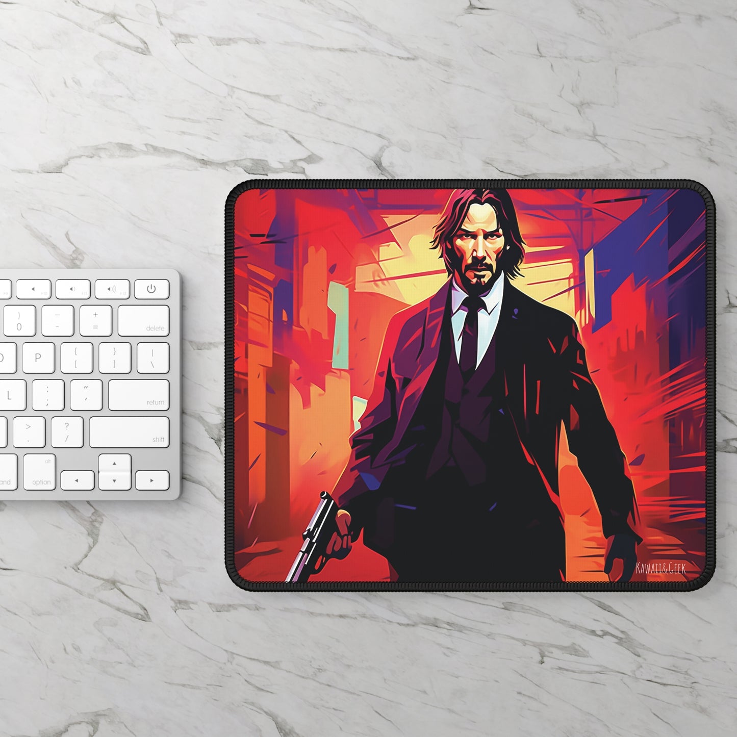 John Wick Gaming Mouse Pad : Unleash the Assassin