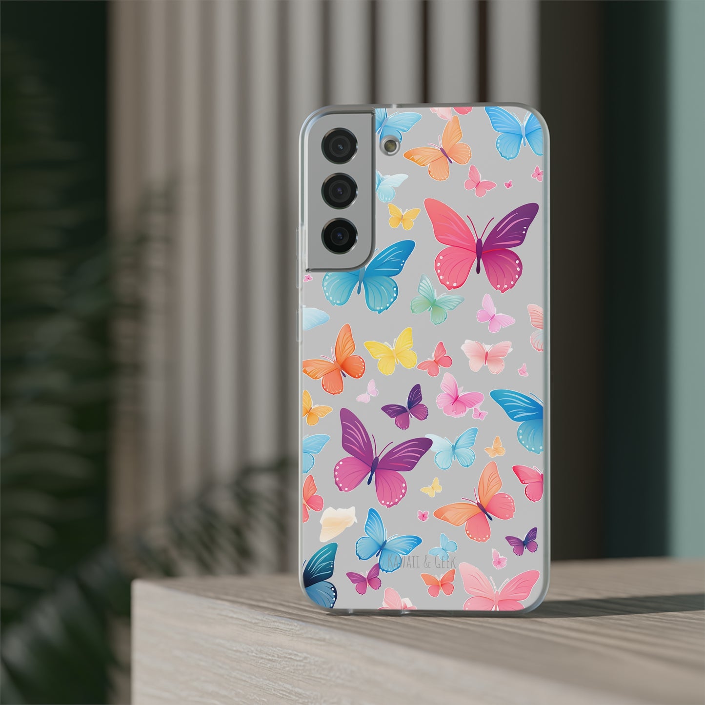 Charming Butterflies Flexi Transparent Phone Case