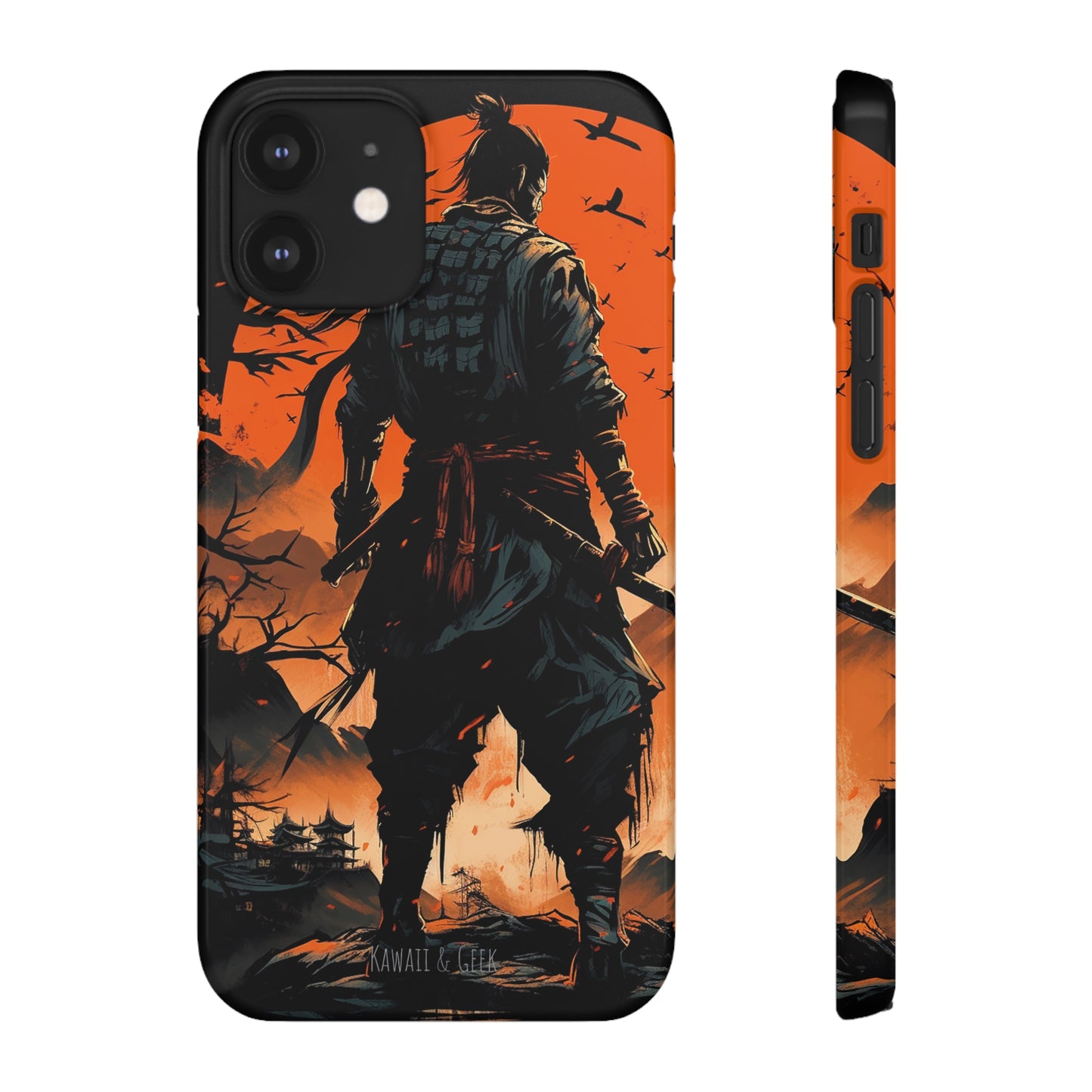 Samurai phone Case - Embrace the Epic and Artistic with Every Glance