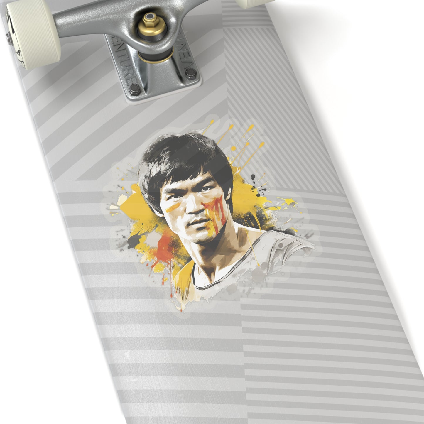 Watercolor Bruce Lee: Martial Arts Legend Sticker