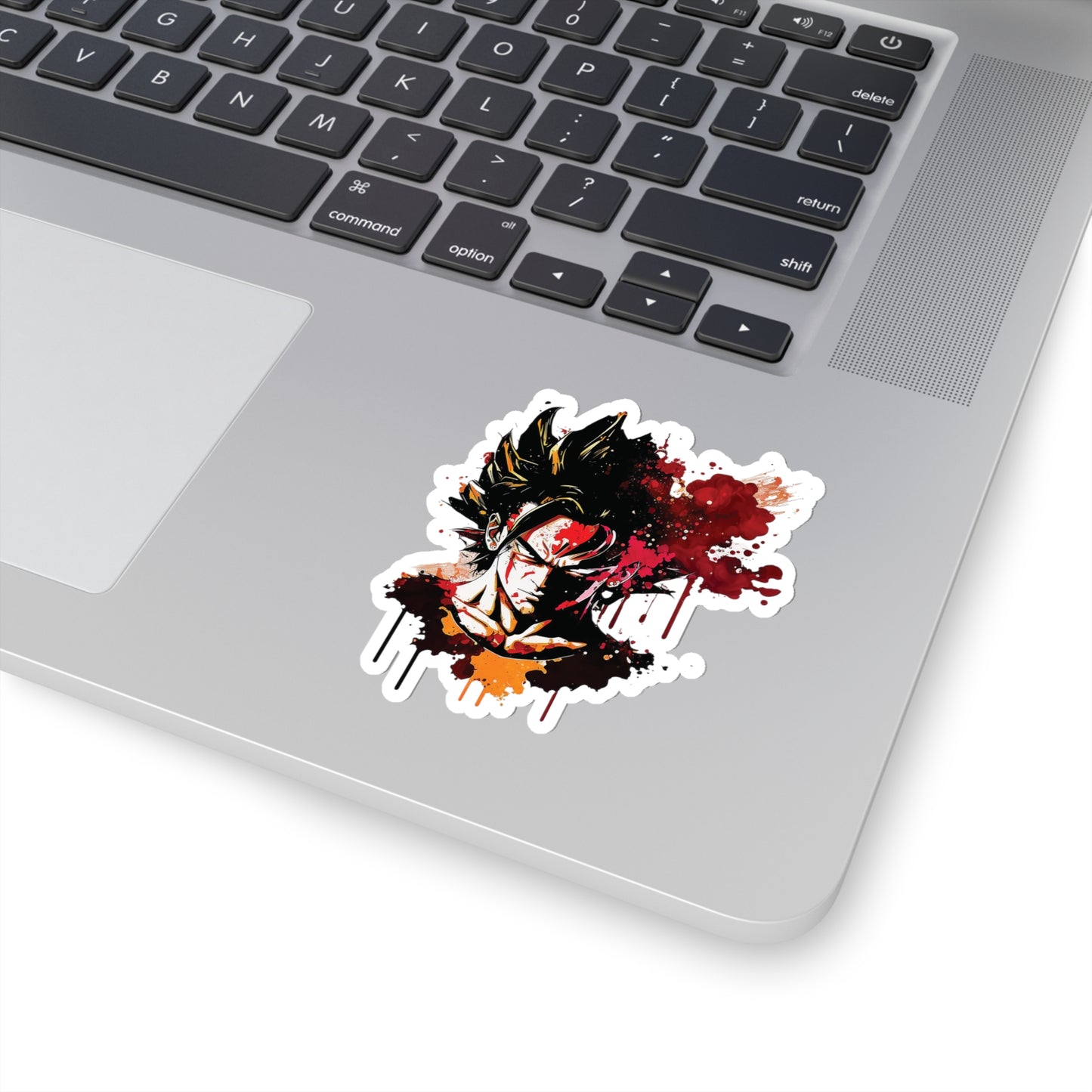 San Goku Sticker - Add Some Colorful and Powerful Style to Your Tech - Dragon Ball