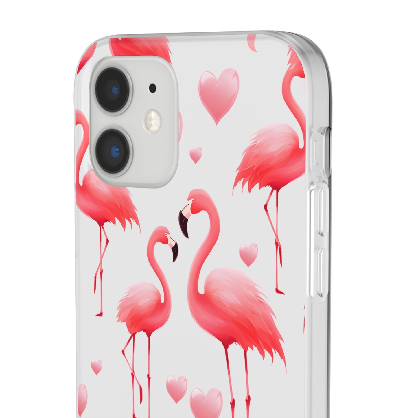 Pink Flamingo Elegance Flexi Phone case