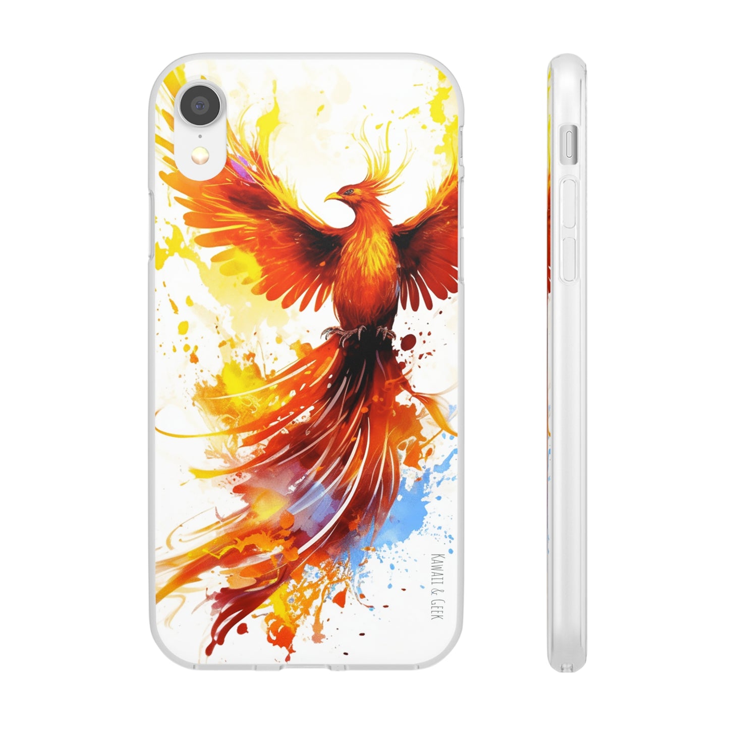 Phoenix Flexi Phone Case - Embrace the Symbol of Rebirth in Style