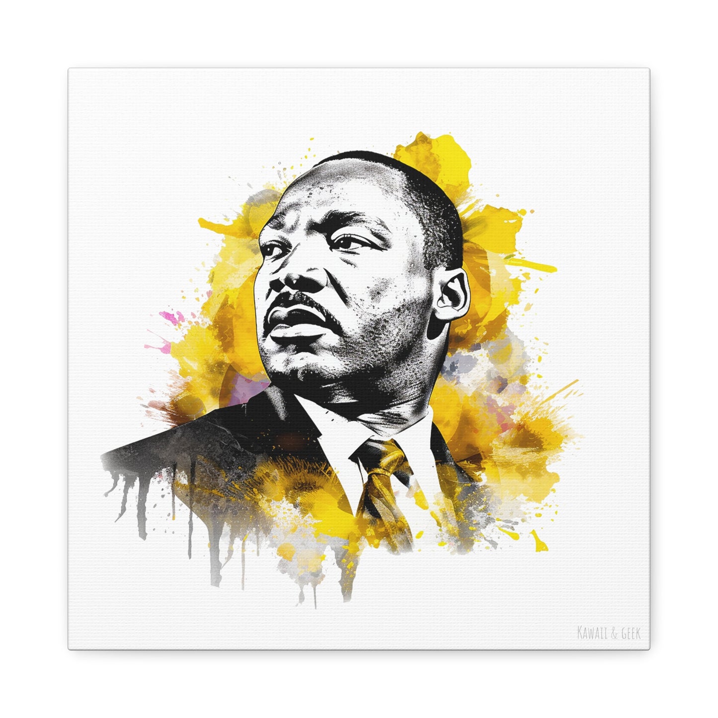 Martin Luther King Canvas - Inspiring Artwork Celebrating a Visionary Leader