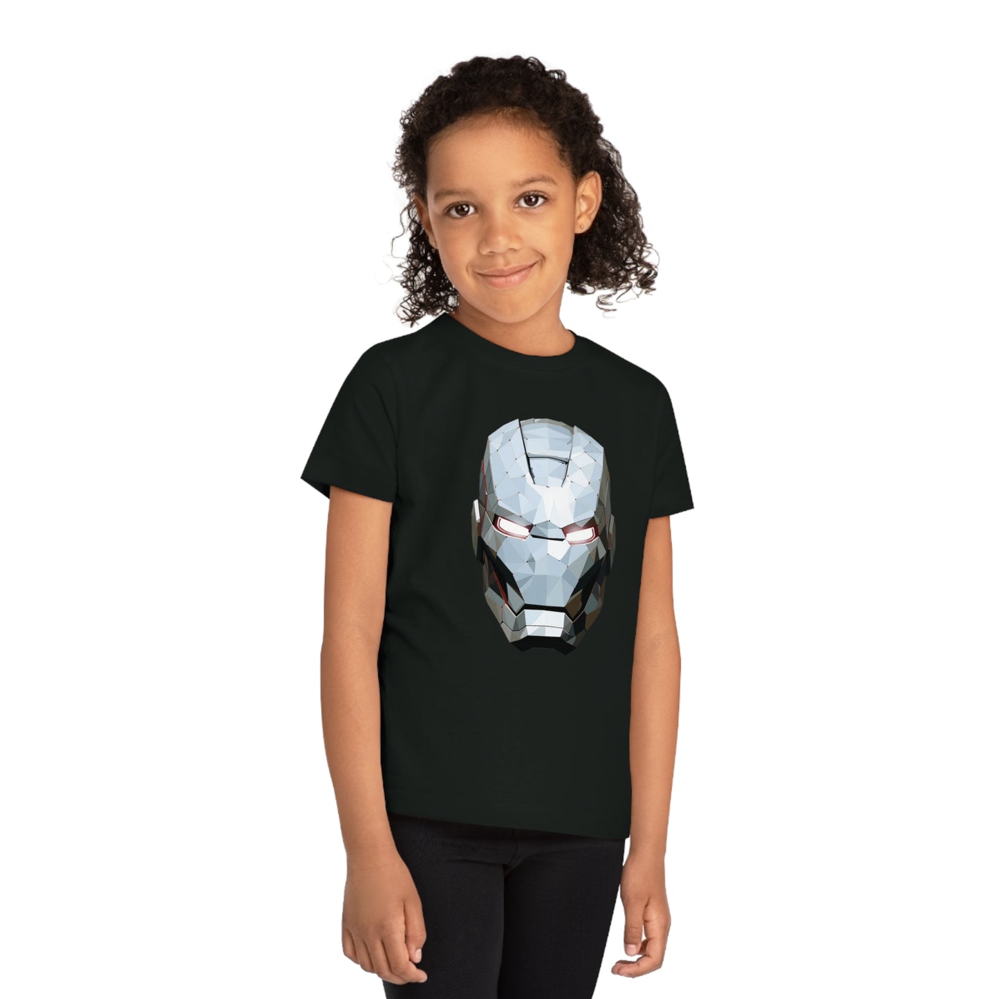 Iron Man Polygonal Kids T-Shirt - Embrace Heroic Style