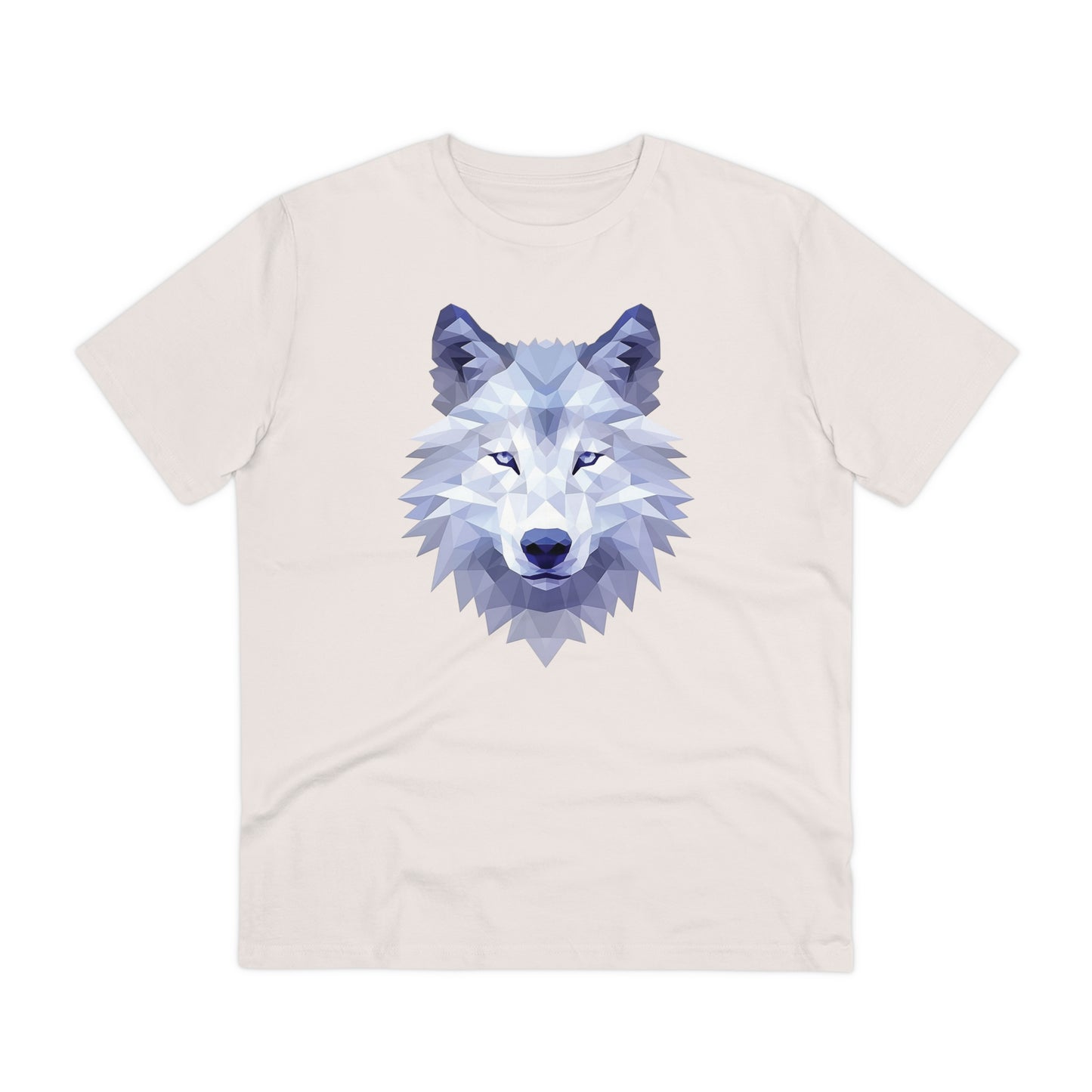 Wolf Polygonal T-Shirt - Embrace Wild Harmony