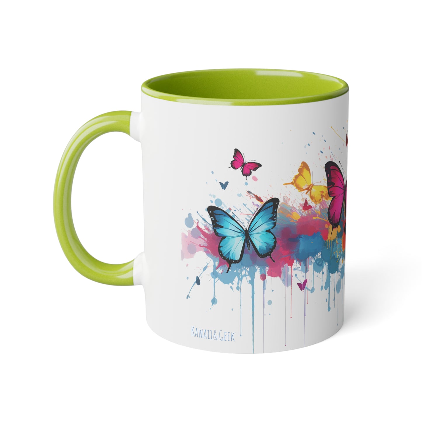 Elegant Butterflies Mug - Embrace the Beauty of Nature with Every Sip - EU