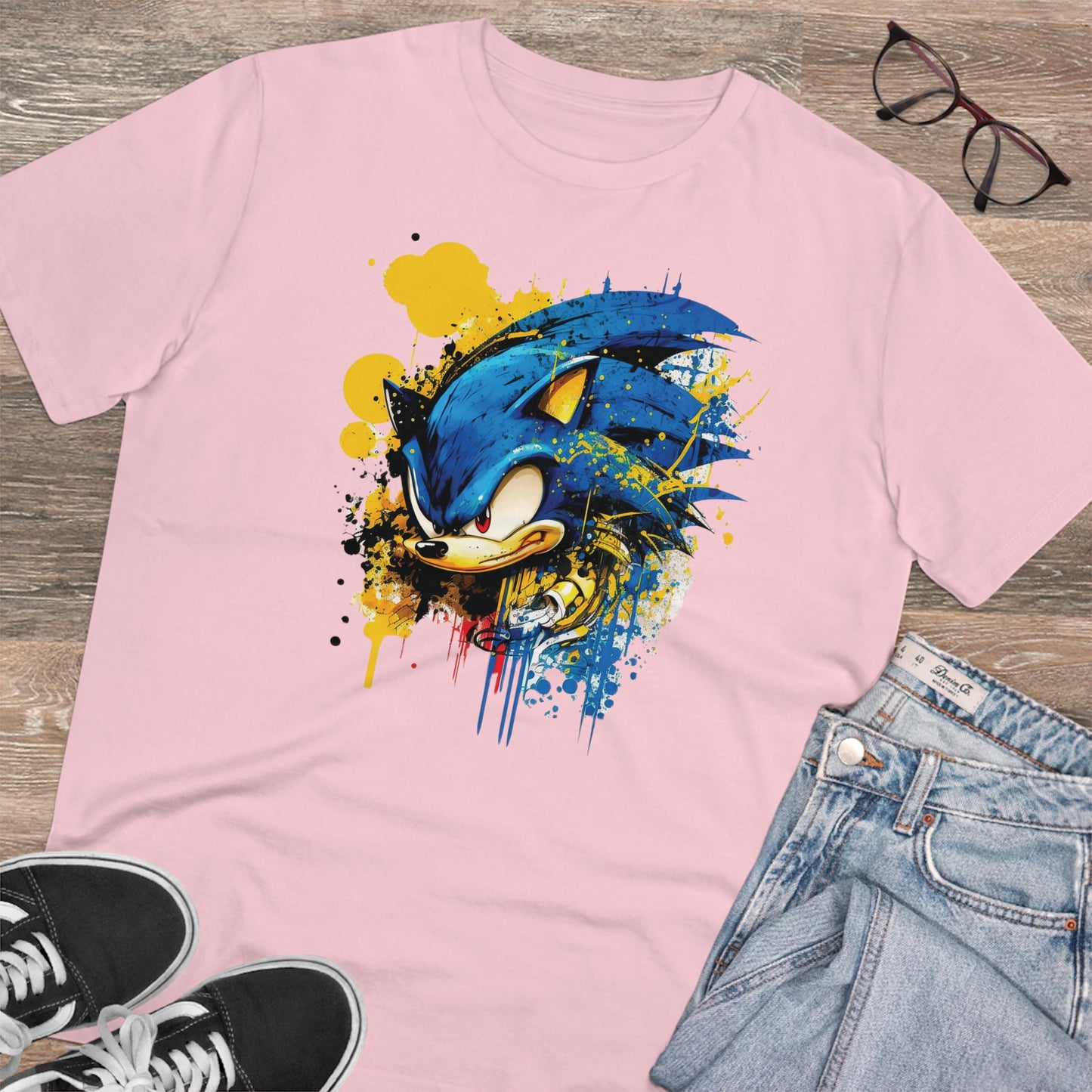 Sonic T-Shirt - Add Some Eco-Friendly and Colorful Style to Your Wardrobe