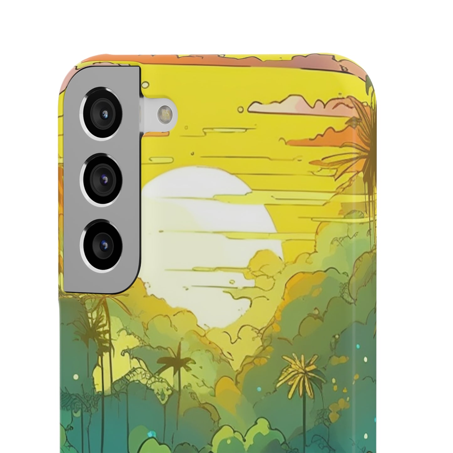 Rainforest at Sunset Phone Case - Capture the Serenity of Nature on Your Device