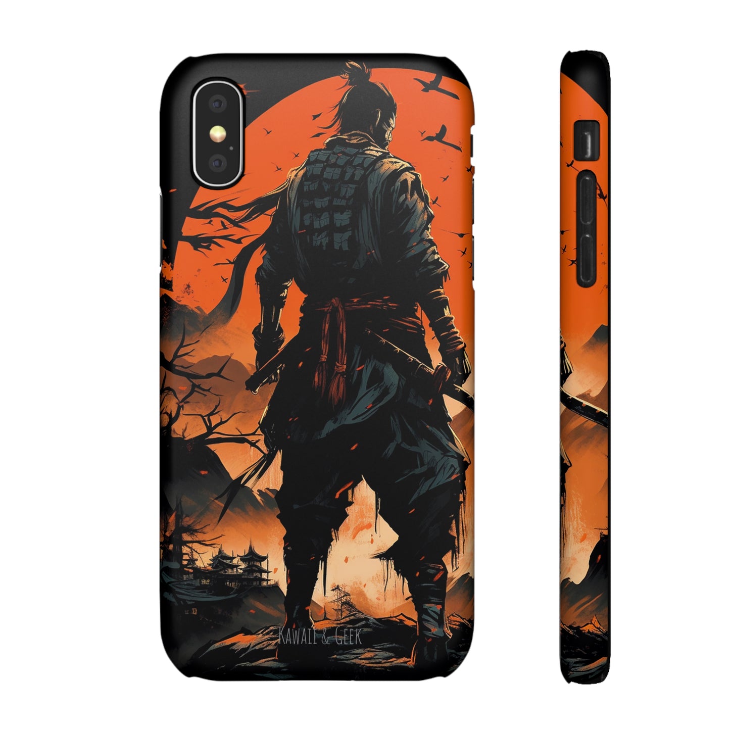 Samurai phone Case - Embrace the Epic and Artistic with Every Glance