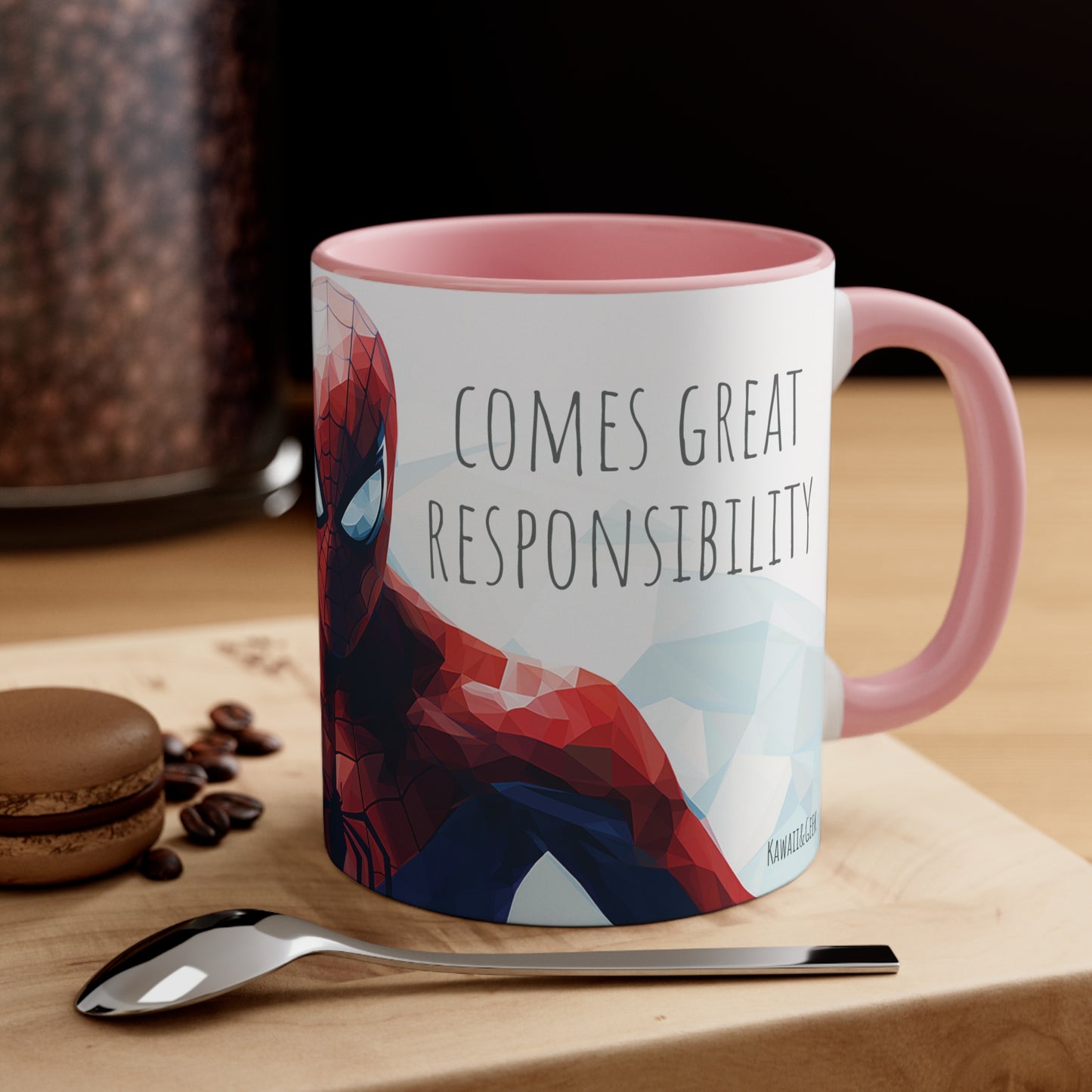 Spider-Man Mug - Embrace Great Power and Responsibility