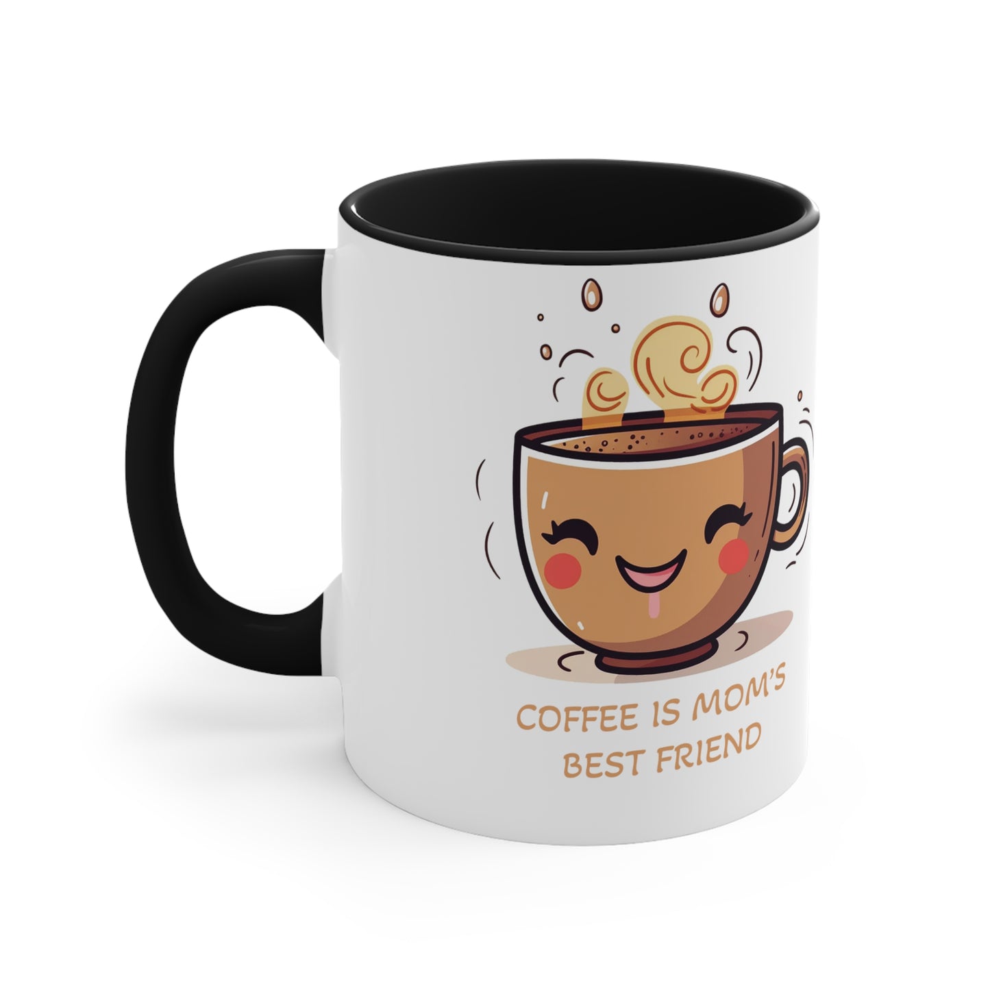 Cute Coffee Mug - A Cup of Joy for Mom with 'Coffee is Mum's Best Friend' - Mother's Day Special