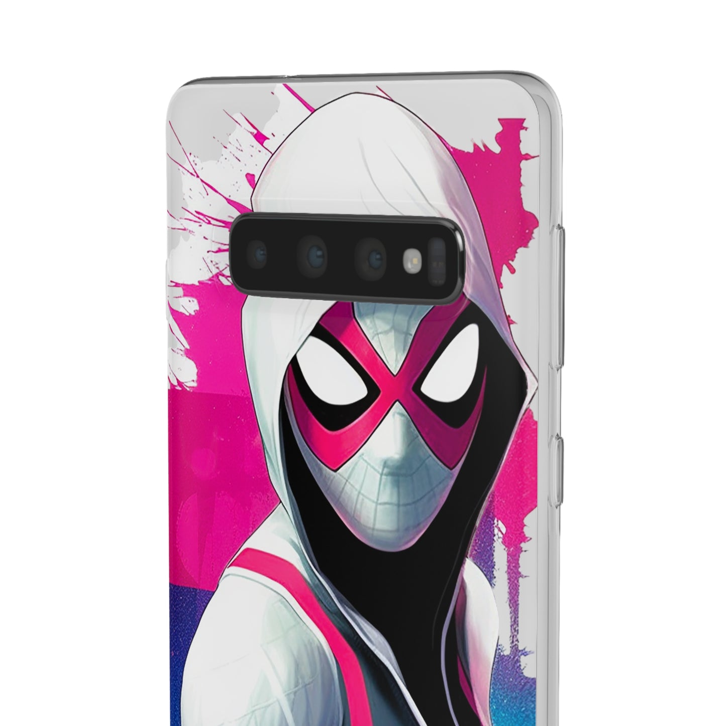 Spider Gwen in Flexi Phone Case - Add Some Colorful and Heroic Style to Your Phone