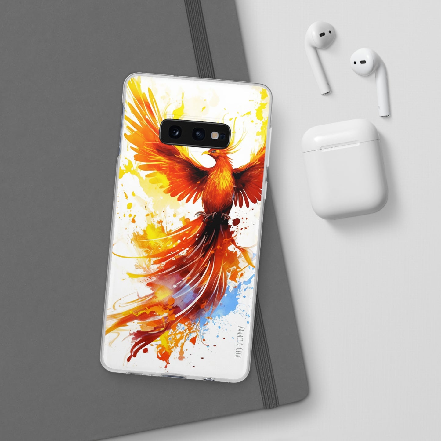 Phoenix Flexi Phone Case - Embrace the Symbol of Rebirth in Style