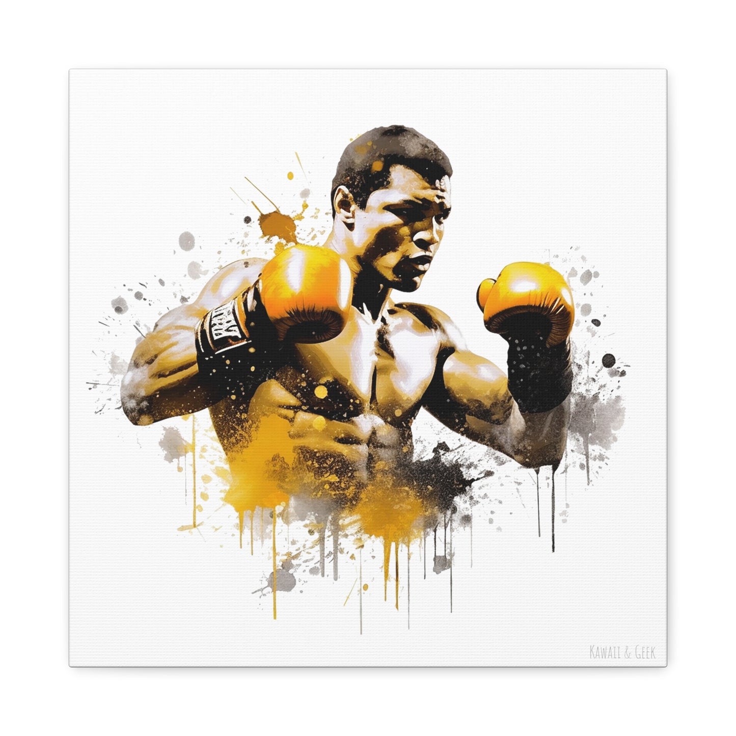 Muhammed Ali Canvas - Celebrate the Legendary Spirit of a Boxing Icon