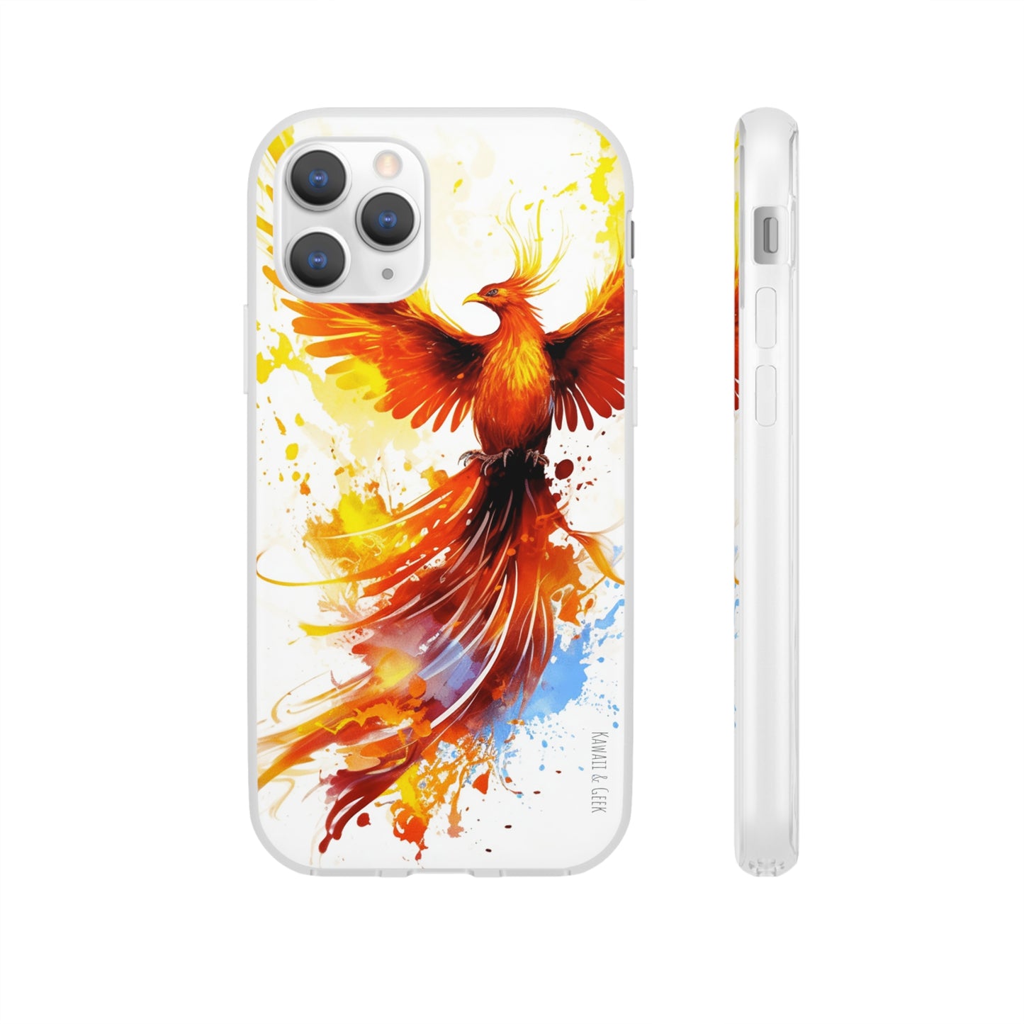 Phoenix Flexi Phone Case - Embrace the Symbol of Rebirth in Style