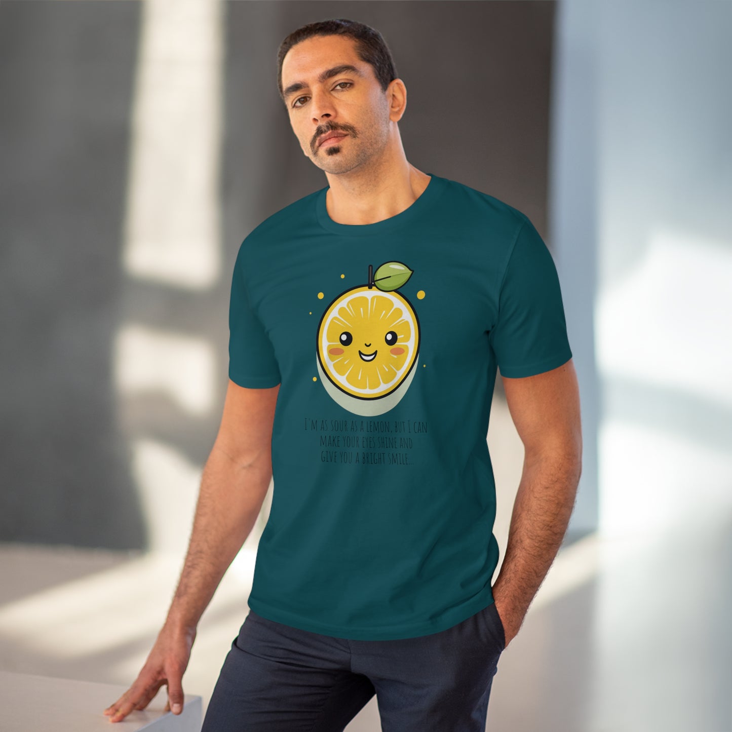 Cute Eco-Friendly Lemon T-Shirt - Brighten Your Day with Citrus Charm !