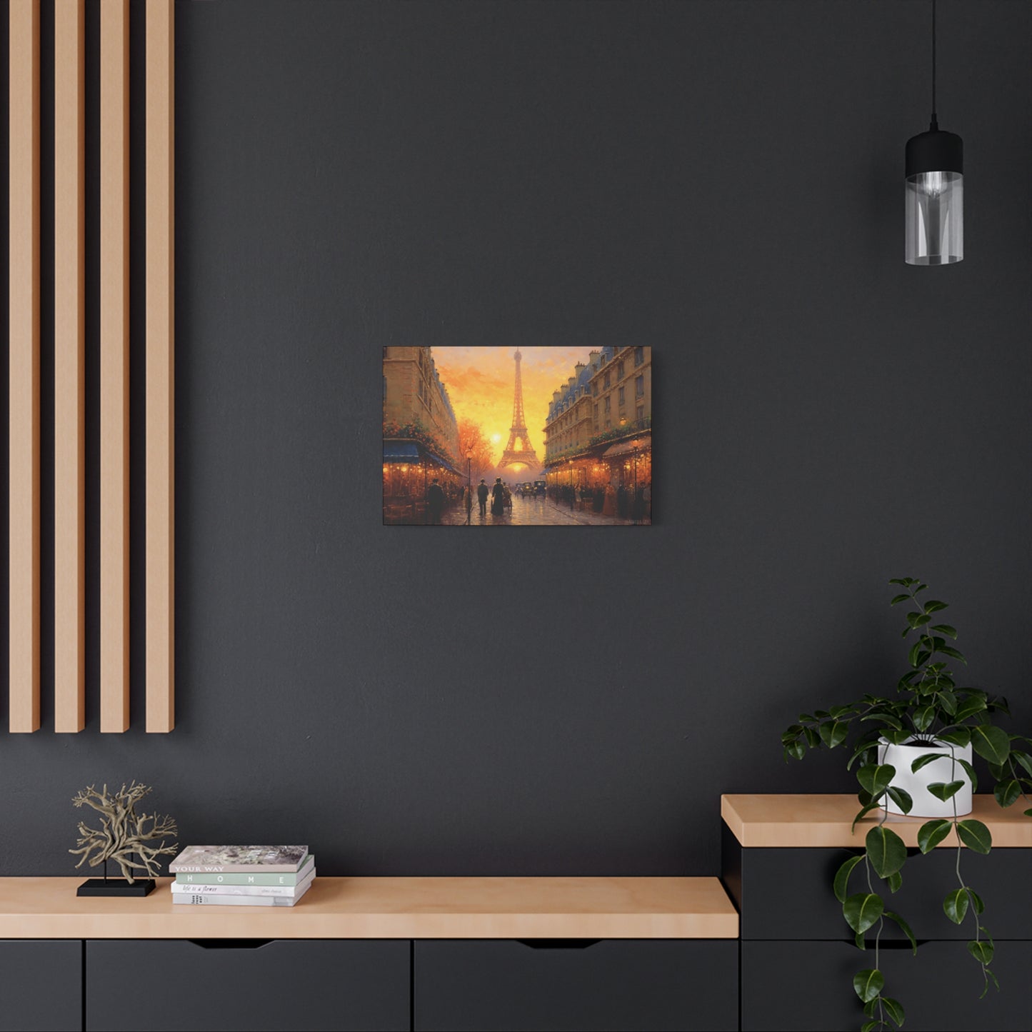 Parisian Sunset Canva - Capture the Timeless Beauty of the City of Light