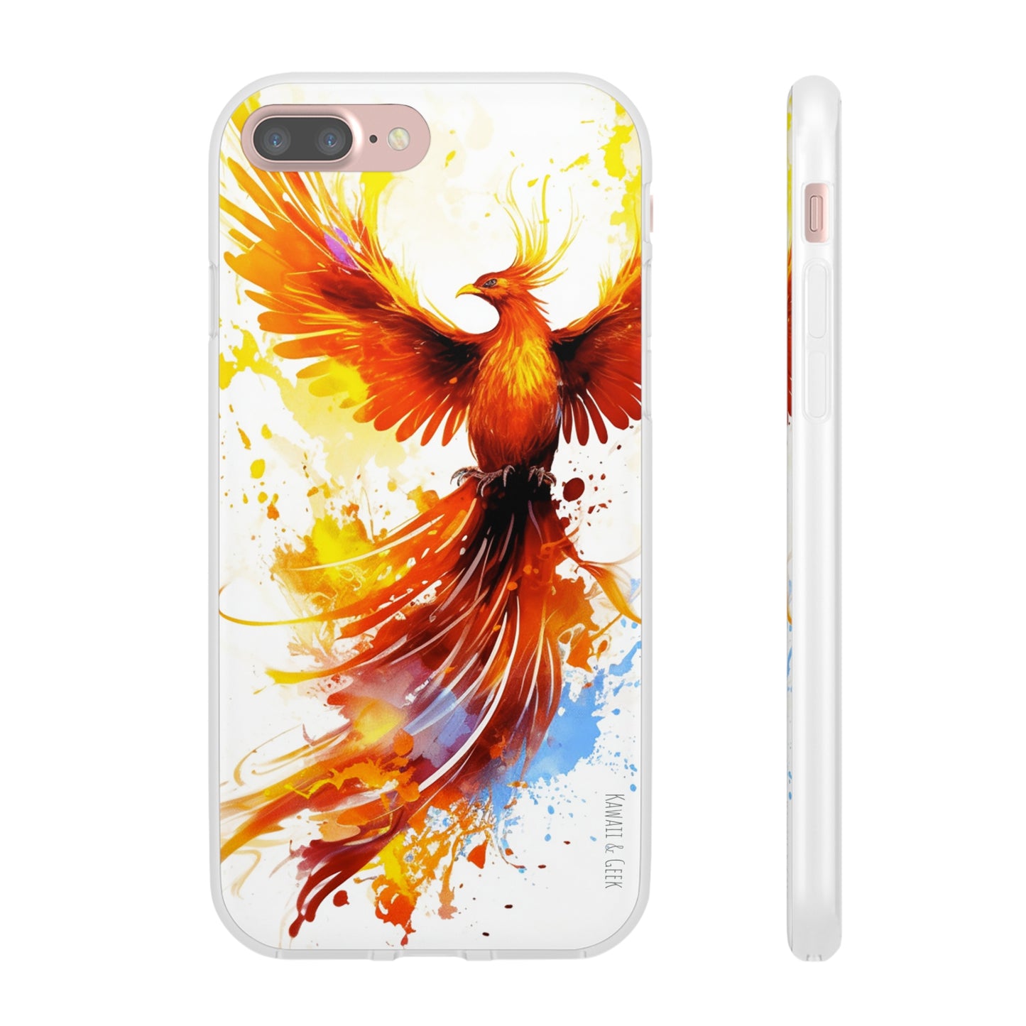 Phoenix Flexi Phone Case - Embrace the Symbol of Rebirth in Style