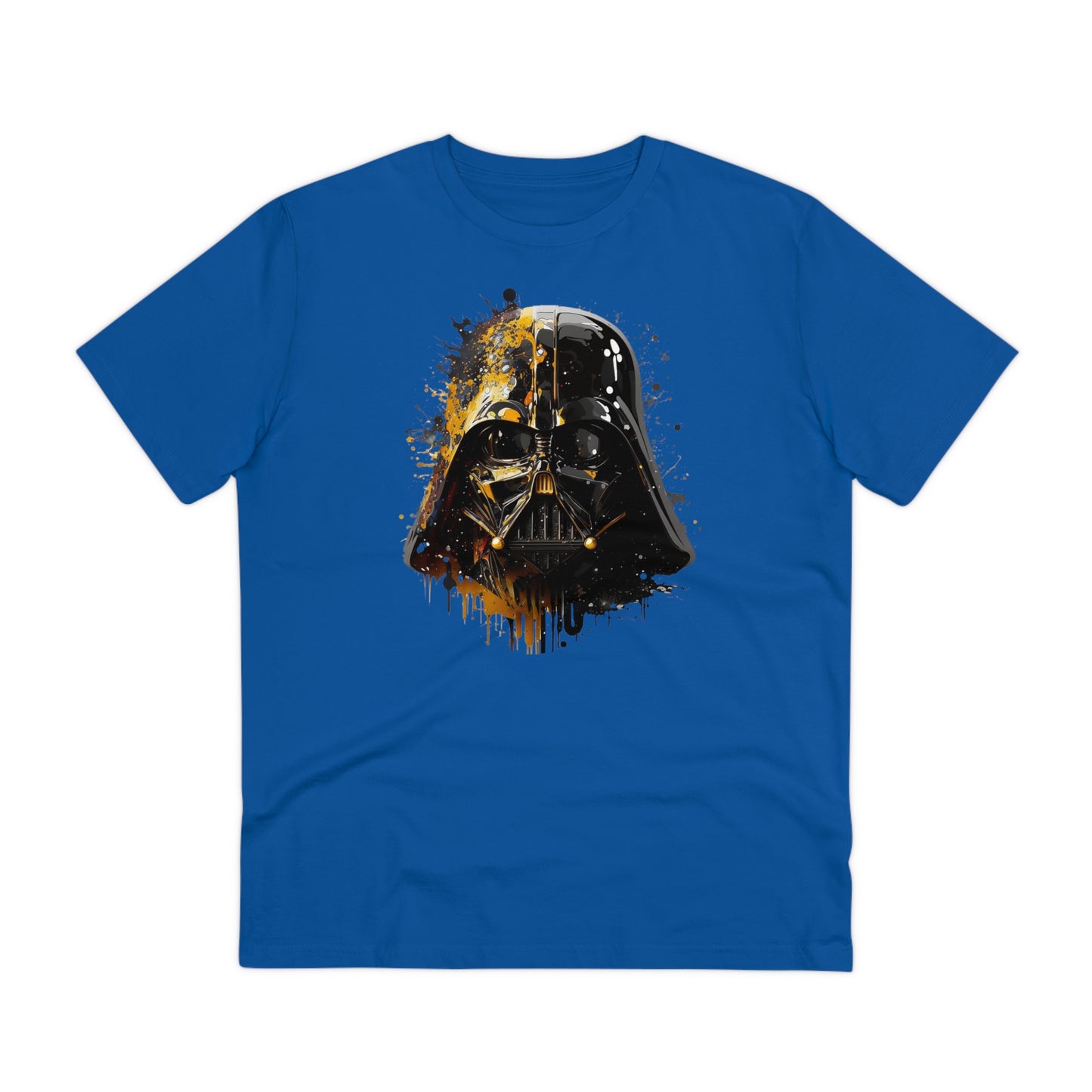 Darth Vader in Watercolor Style Eco-Friendly Unisex T-Shirt - Add Some Artistic and Sustainable Style to Your Wardrobe