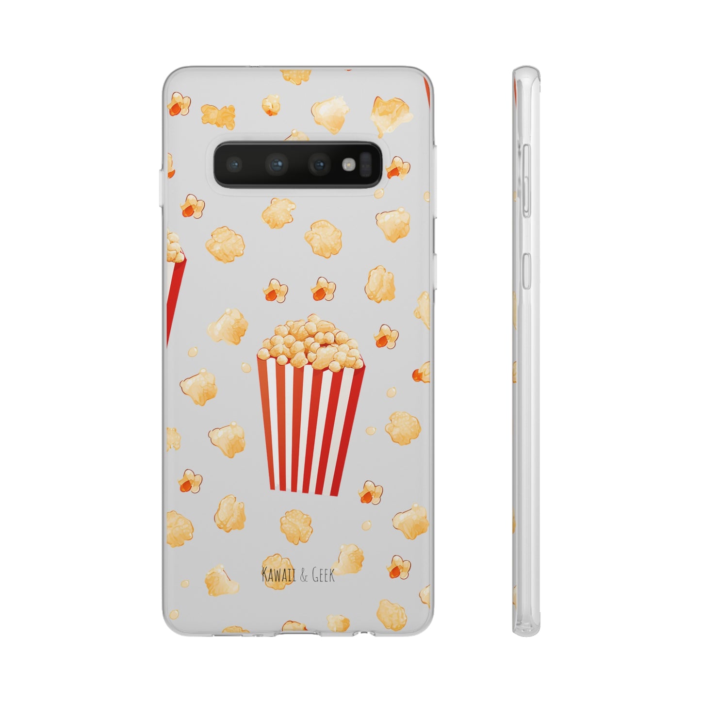 Popcorn Transparent Flexi Phone Case