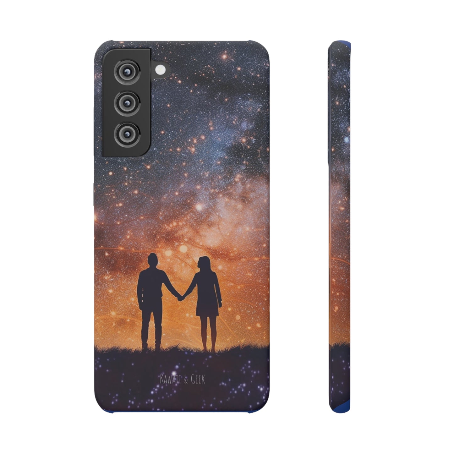 Starry Night Lovers Phone Case - Embrace the Beauty of the Night Sky