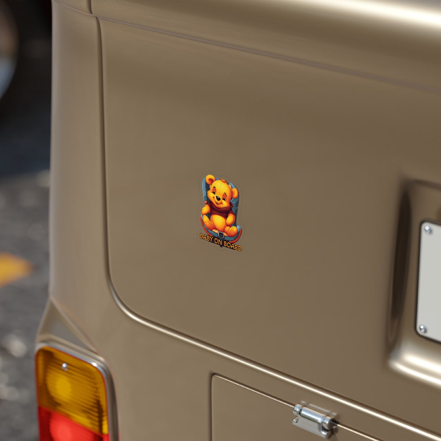 Baby on Board Car Sticker - Winnie - Adventures with Pooh Bear