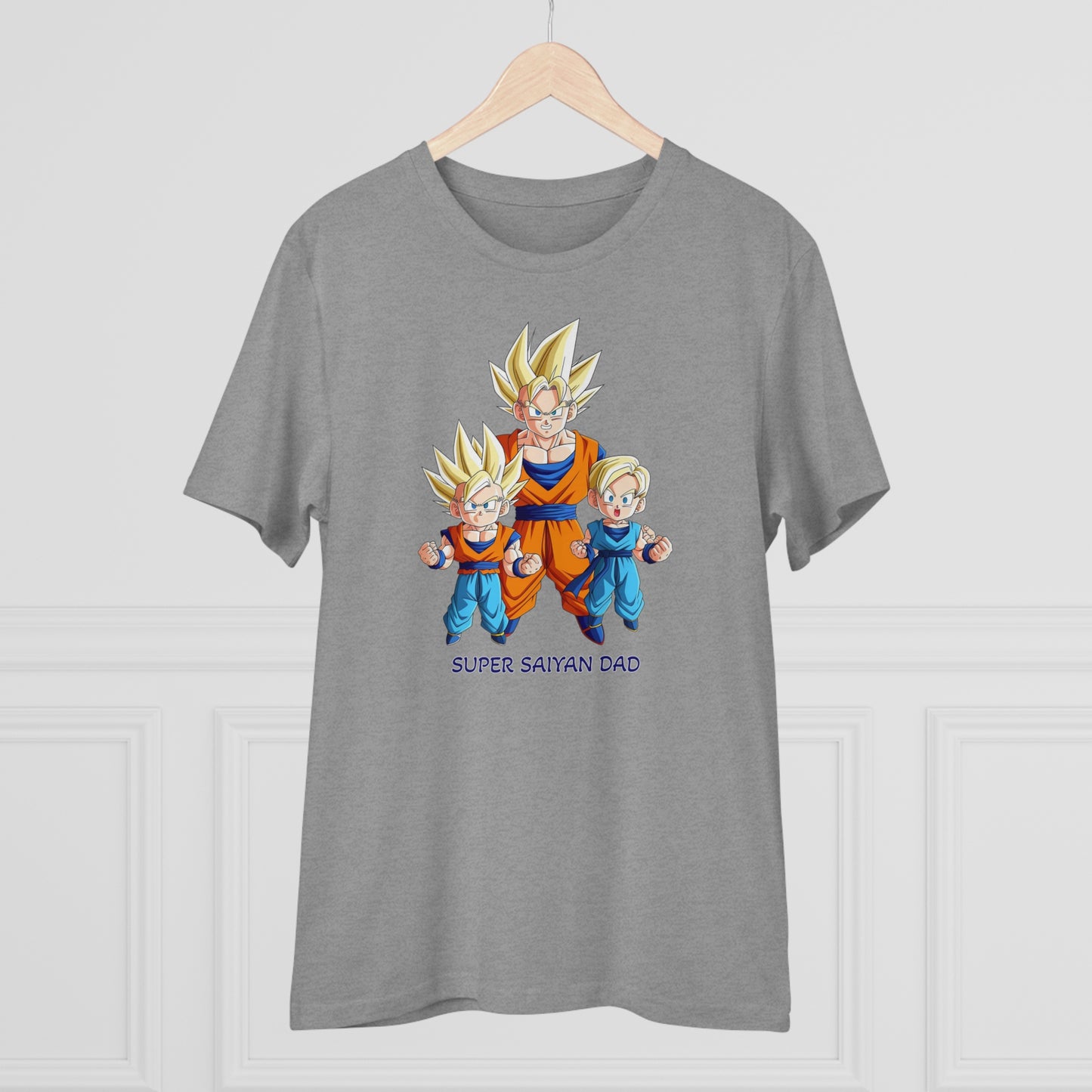 San Goku - Unisex Eco-Friendly T-Shirt - Celebrate Father's Day "Super Saiyan Dad"