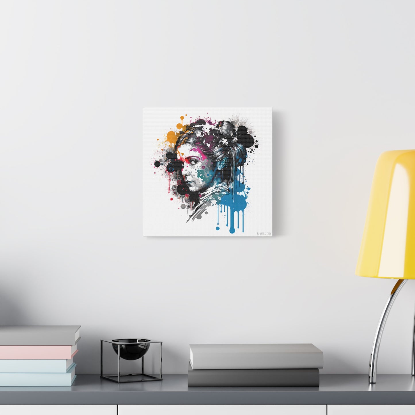 Princess Leia Canva - Add Some Galactic and Artistic Style to Your Walls - Star Wars