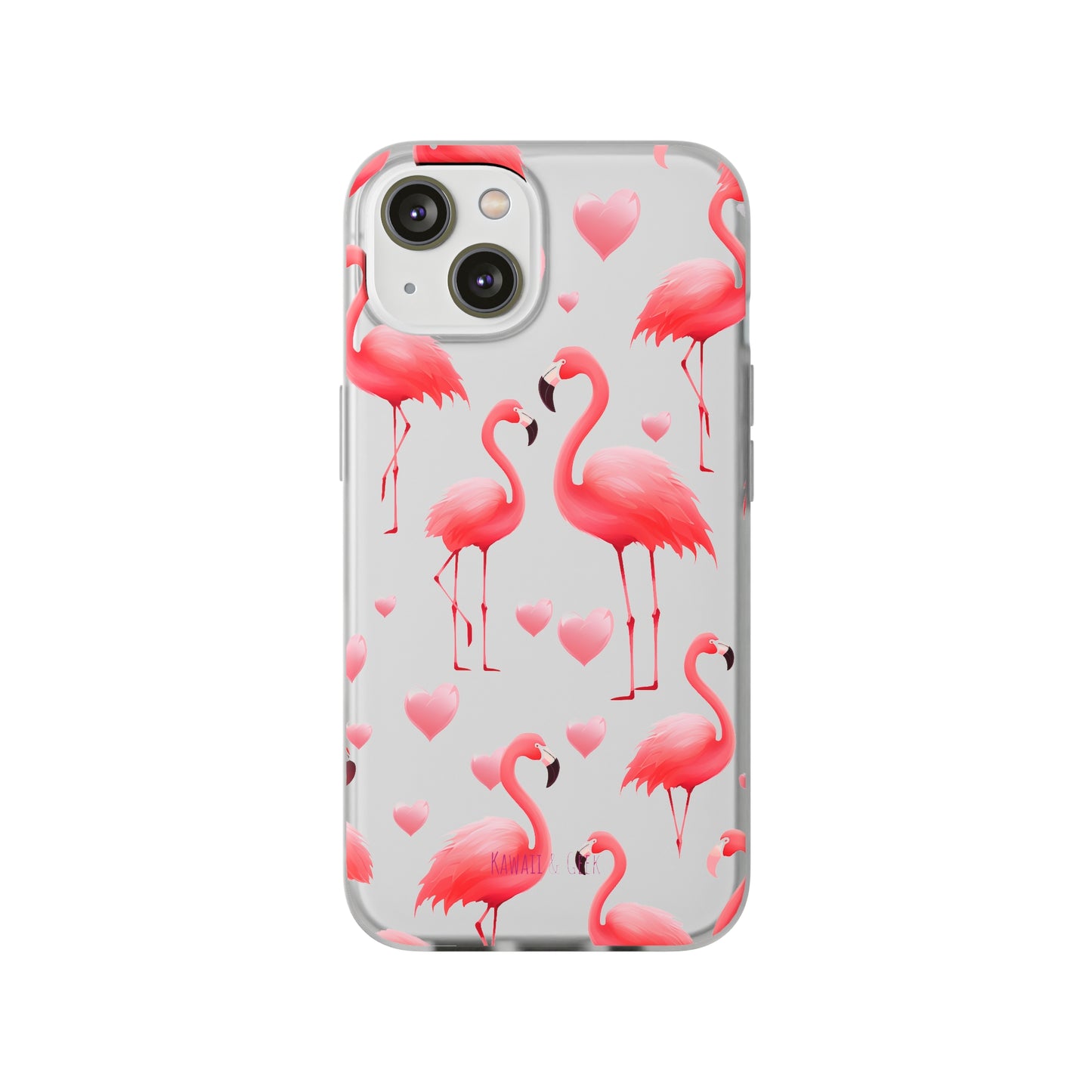 Pink Flamingo Elegance Flexi Phone case