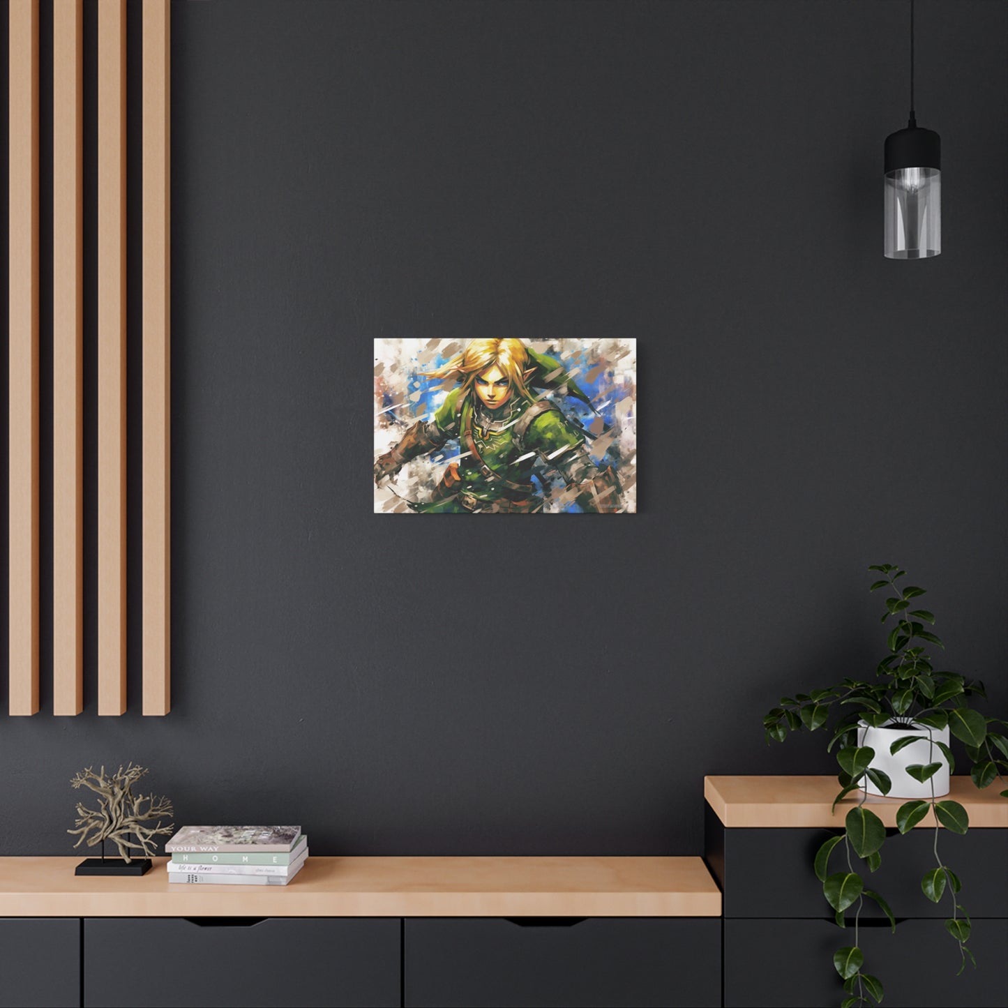 Link (Zelda) Canvas - Immersive Artwork for Gaming Enthusiasts