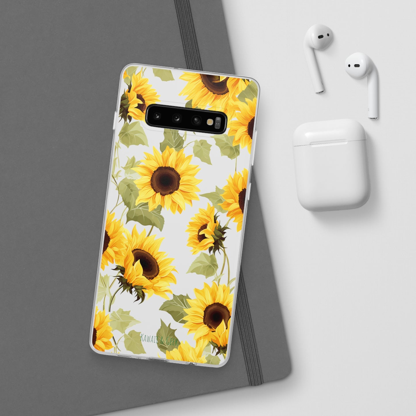 Sunflowers Flexi and semi Transparent Phone Case