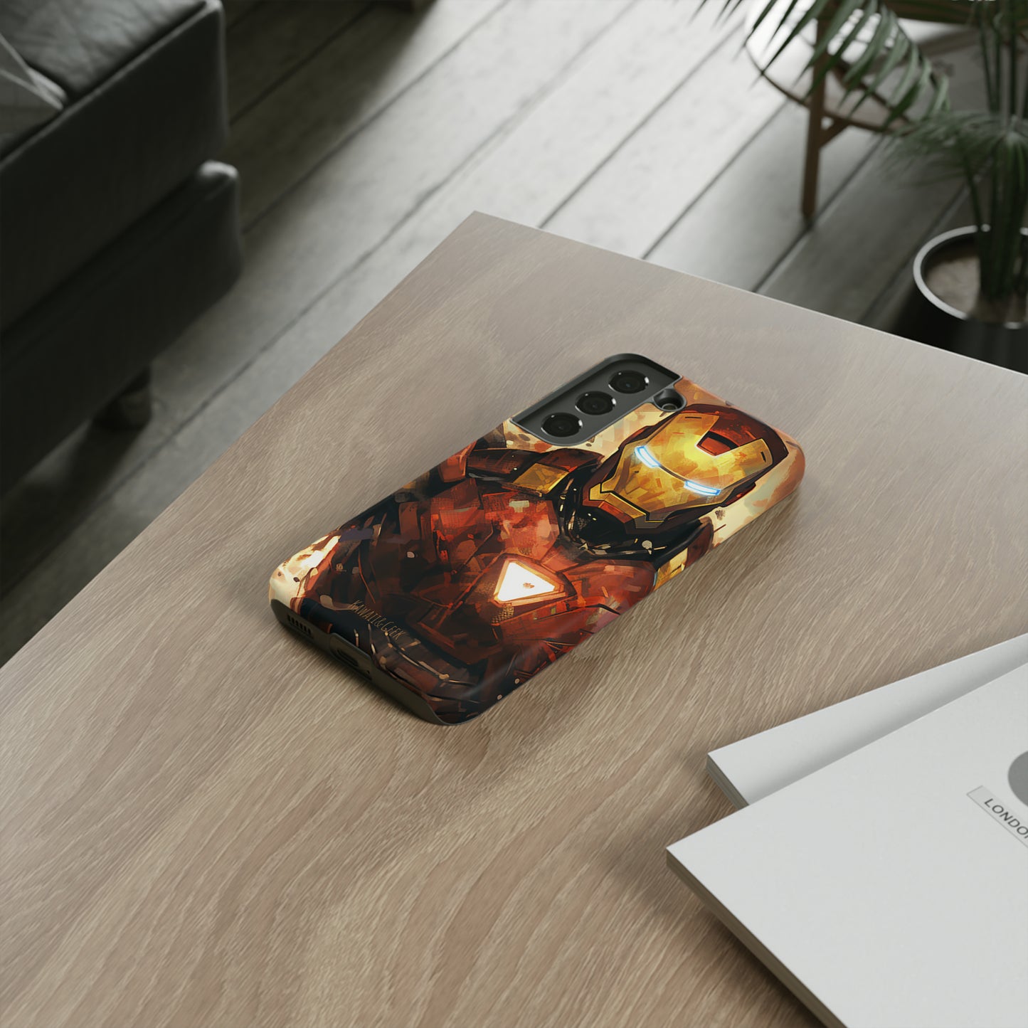 Iron Man Painting Tough Phone Case - Add Some Bold and Unique Style to Your Tech