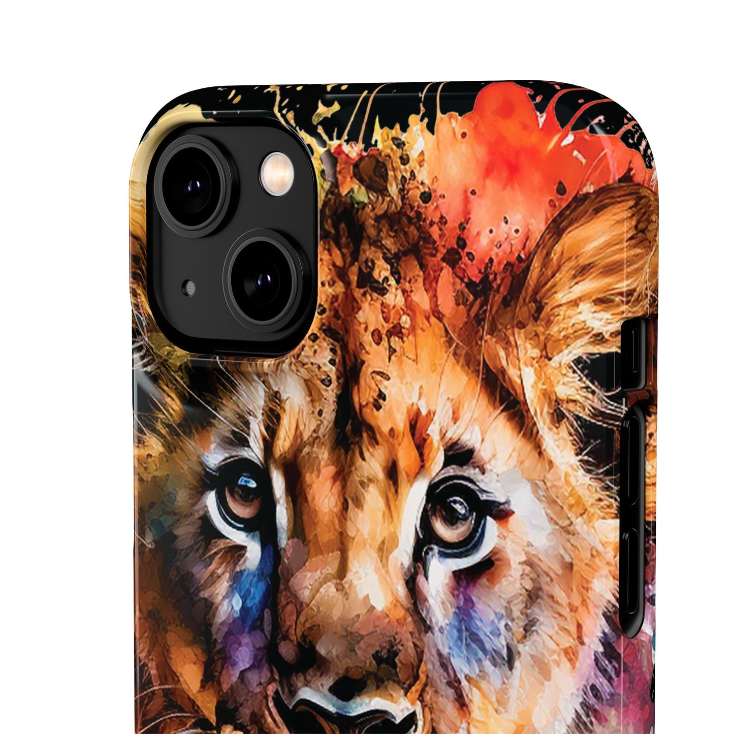 Phone Case Watercolor Lion Cub