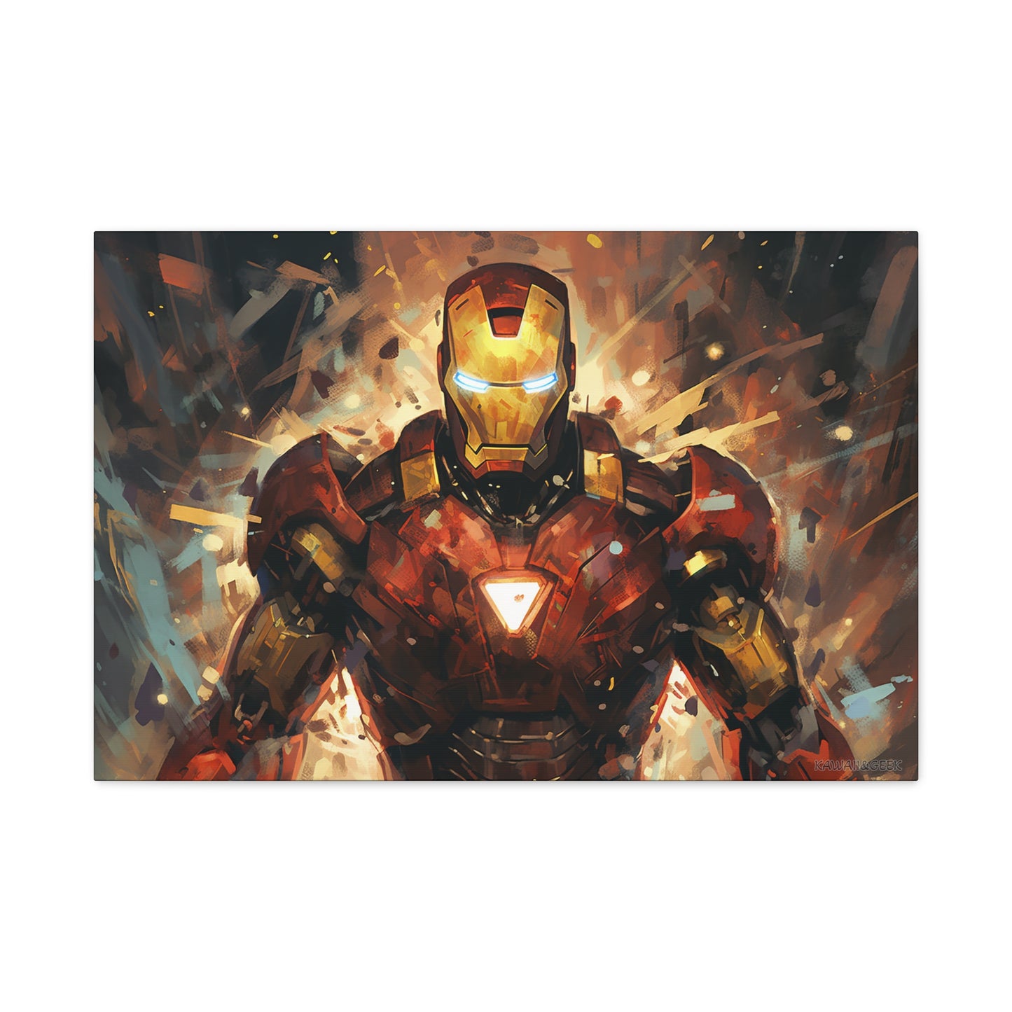 Iron Man Canva - Channel Your Inner Superhero with Artistic Flair - Marvel Avengers