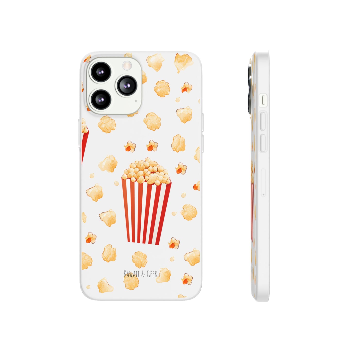 Popcorn Transparent Flexi Phone Case