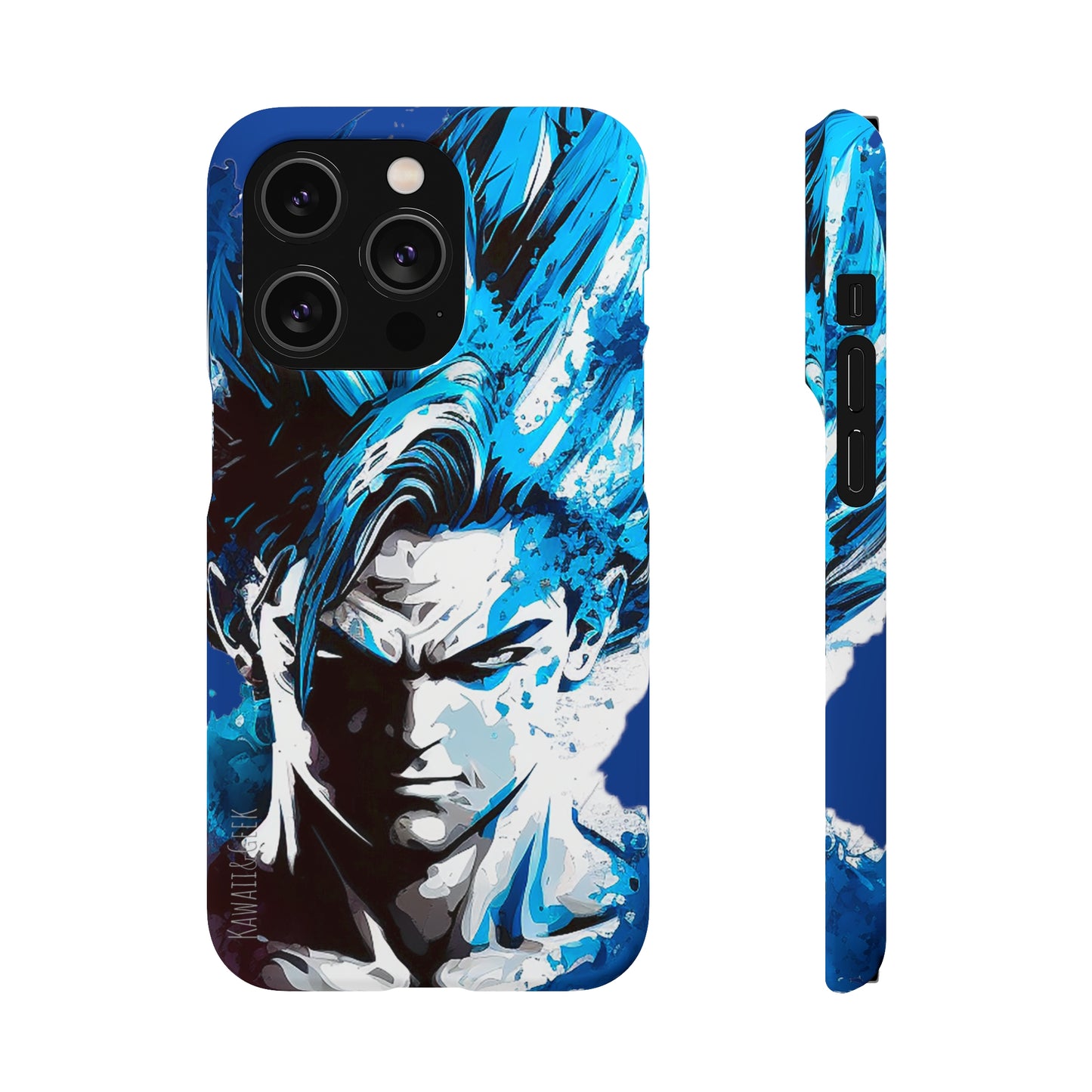 San Goku blue Phone Case - Add Some Powerful and Vibrant Style to Your Phone