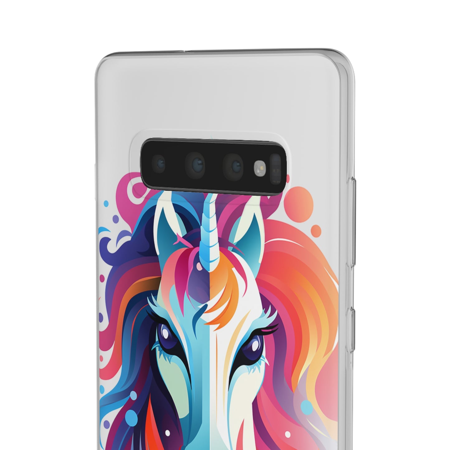 Ink Unicorn Flexi Transparent Phone Case