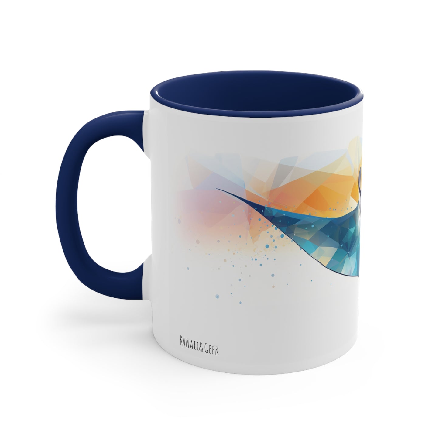 Manta Ray Coffee or Tea Mug: Dive into Coastal Bliss with Every Sip