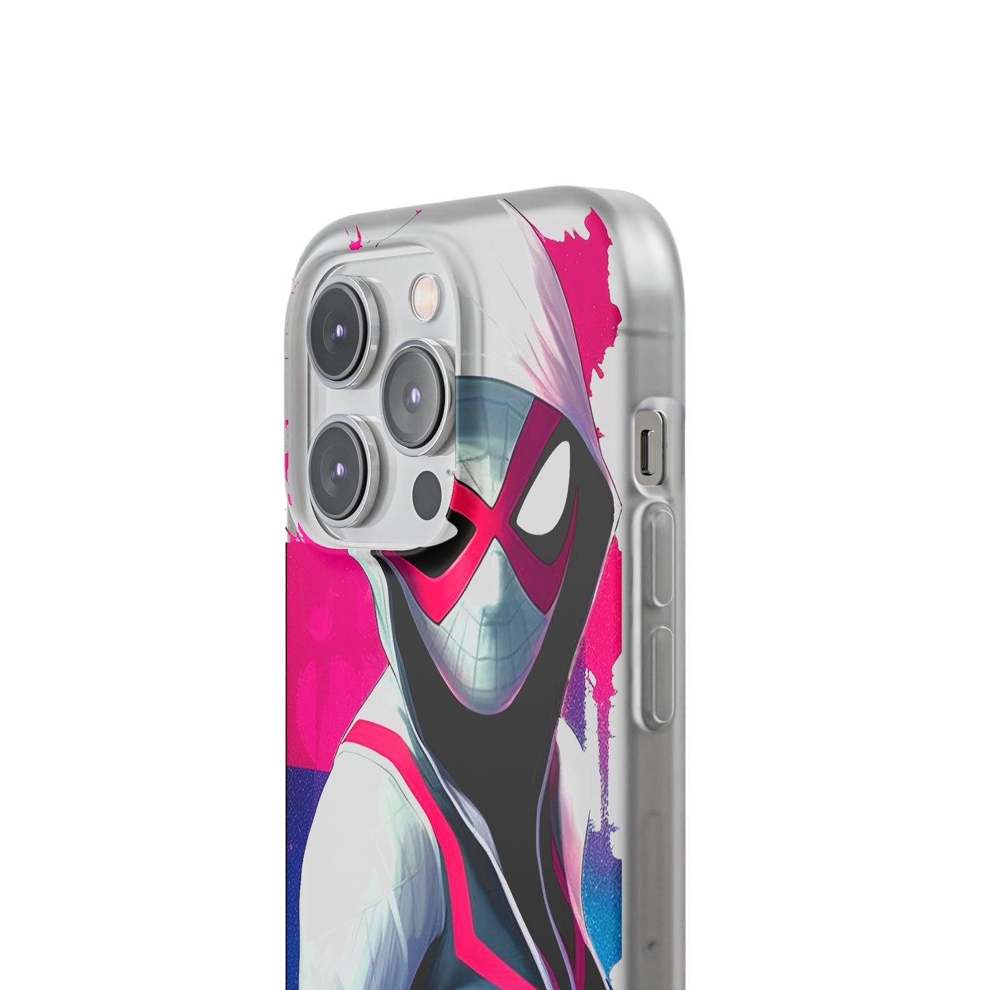 Spider Gwen in Flexi Phone Case - Add Some Colorful and Heroic Style to Your Phone