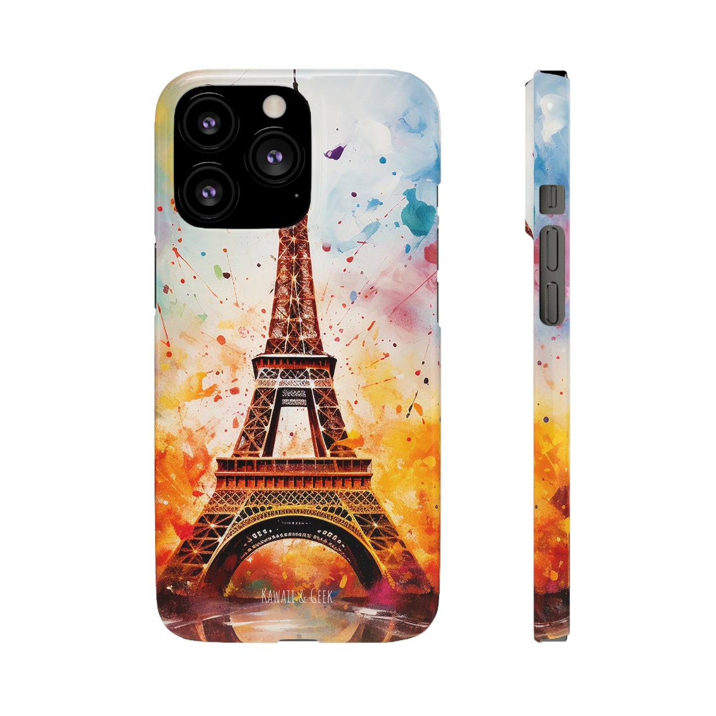 Eiffel Tower Painting Premium Phone Case - for Paris lovers