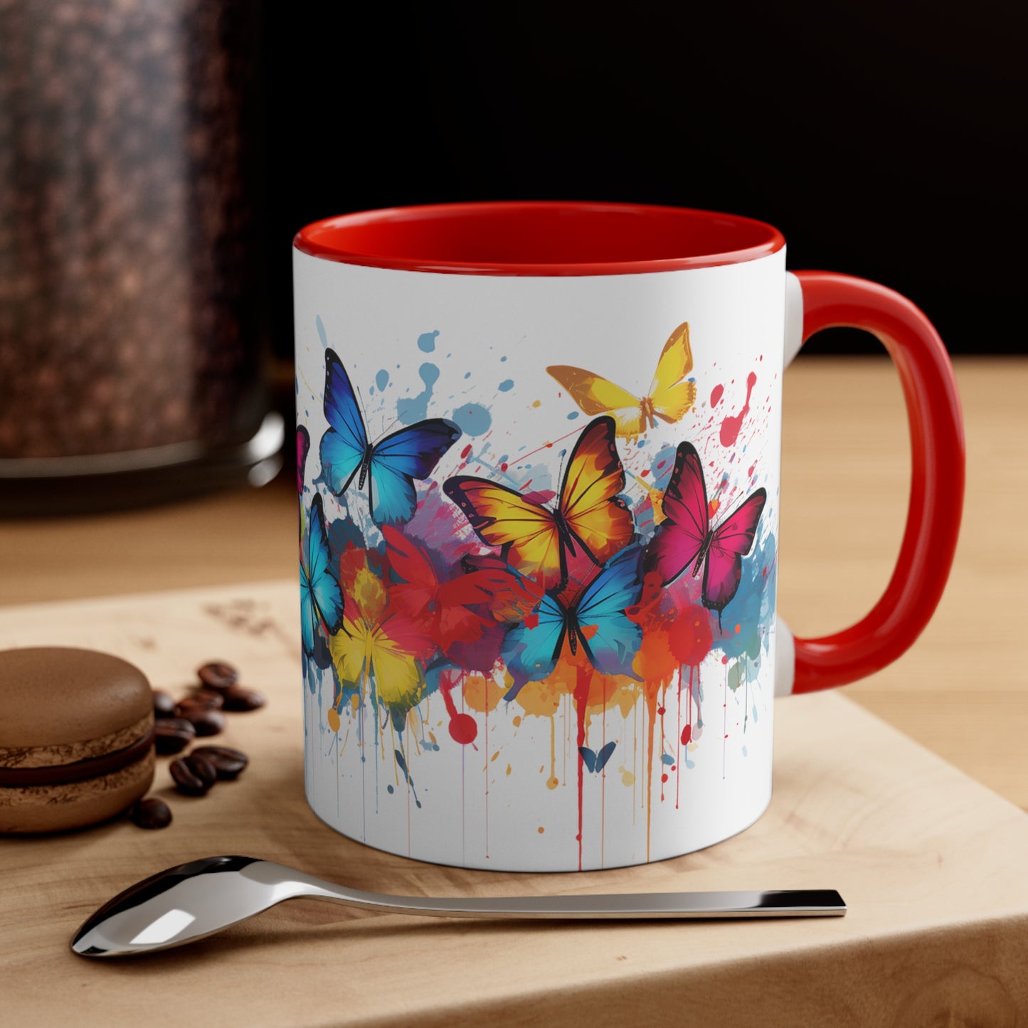 Elegant Butterflies Mug - Embrace the Beauty of Nature with Every Sip