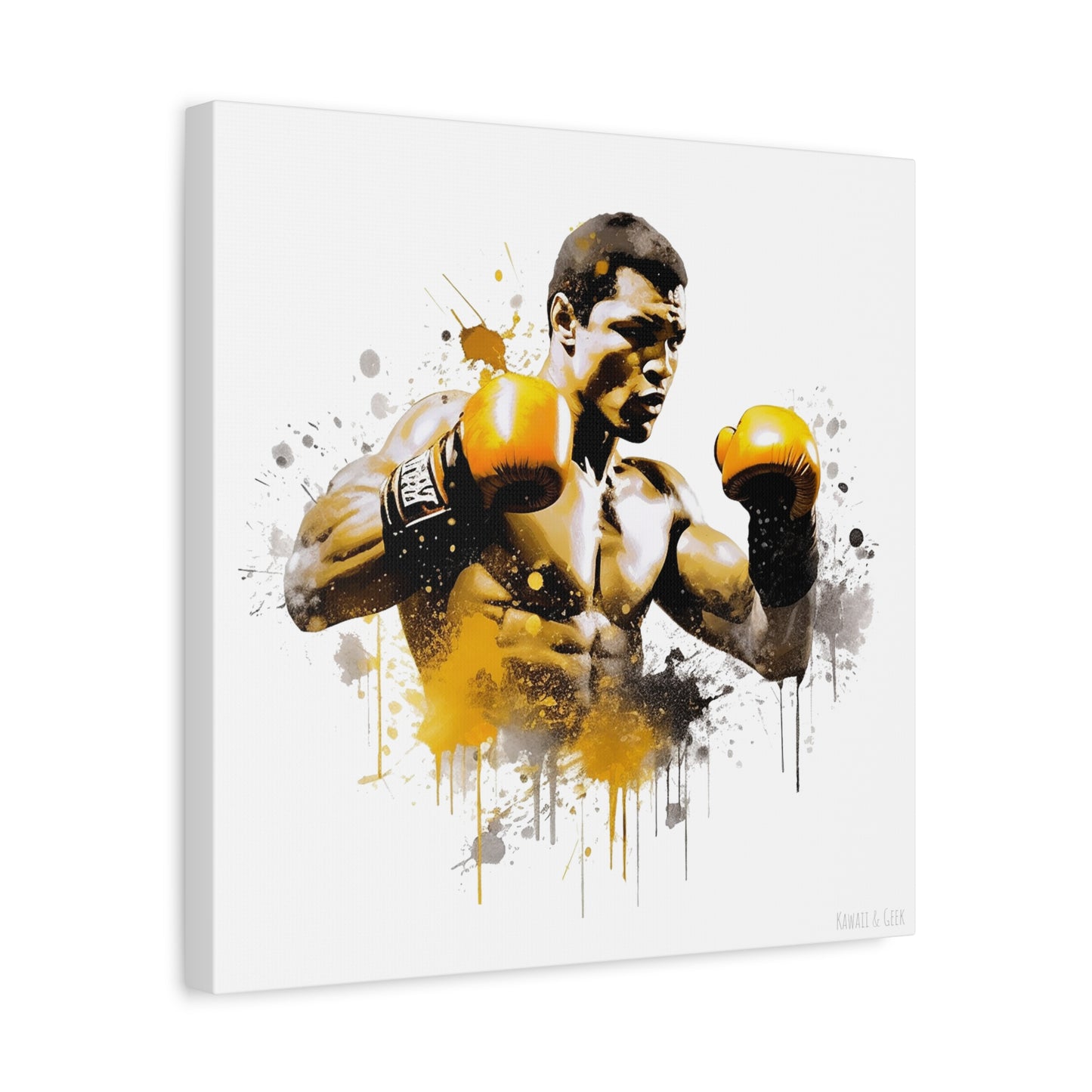 Muhammed Ali Canvas - Celebrate the Legendary Spirit of a Boxing Icon