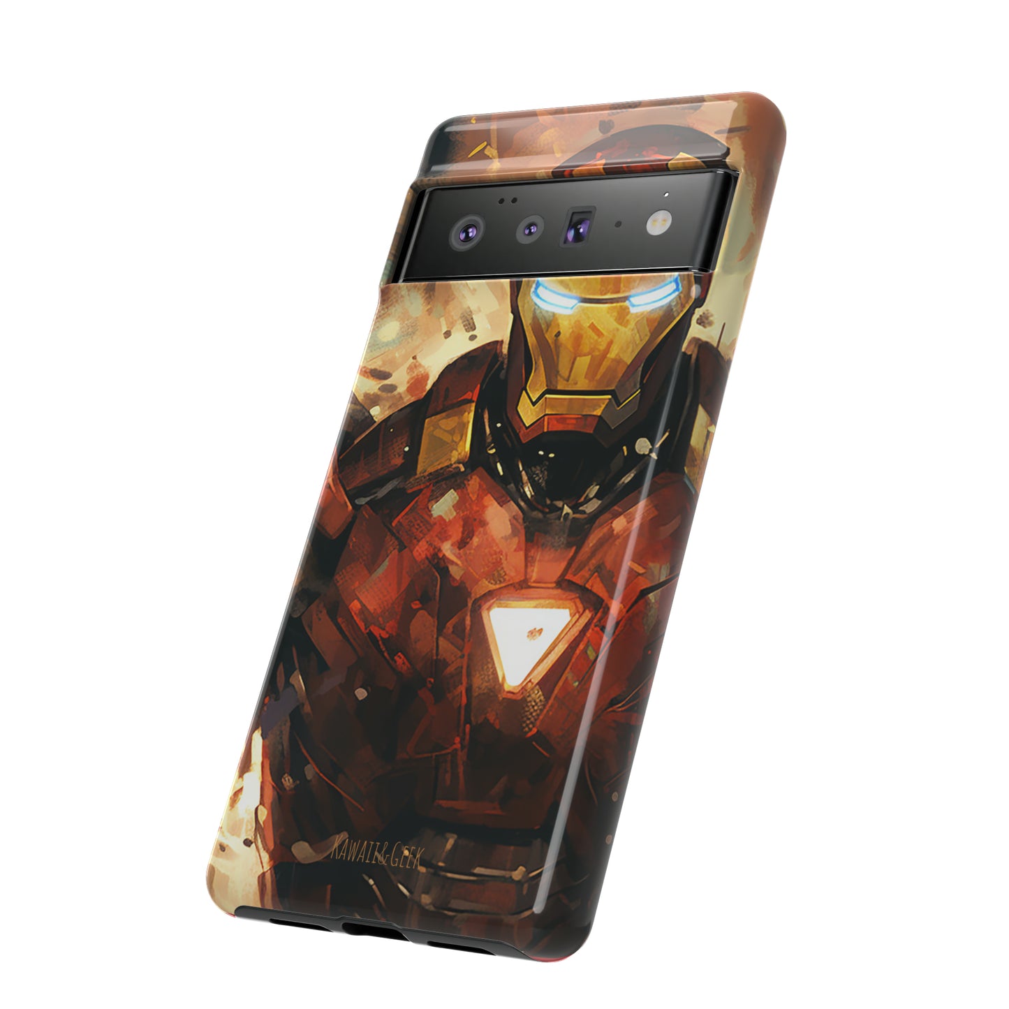 Iron Man Painting Tough Phone Case - Add Some Bold and Unique Style to Your Tech