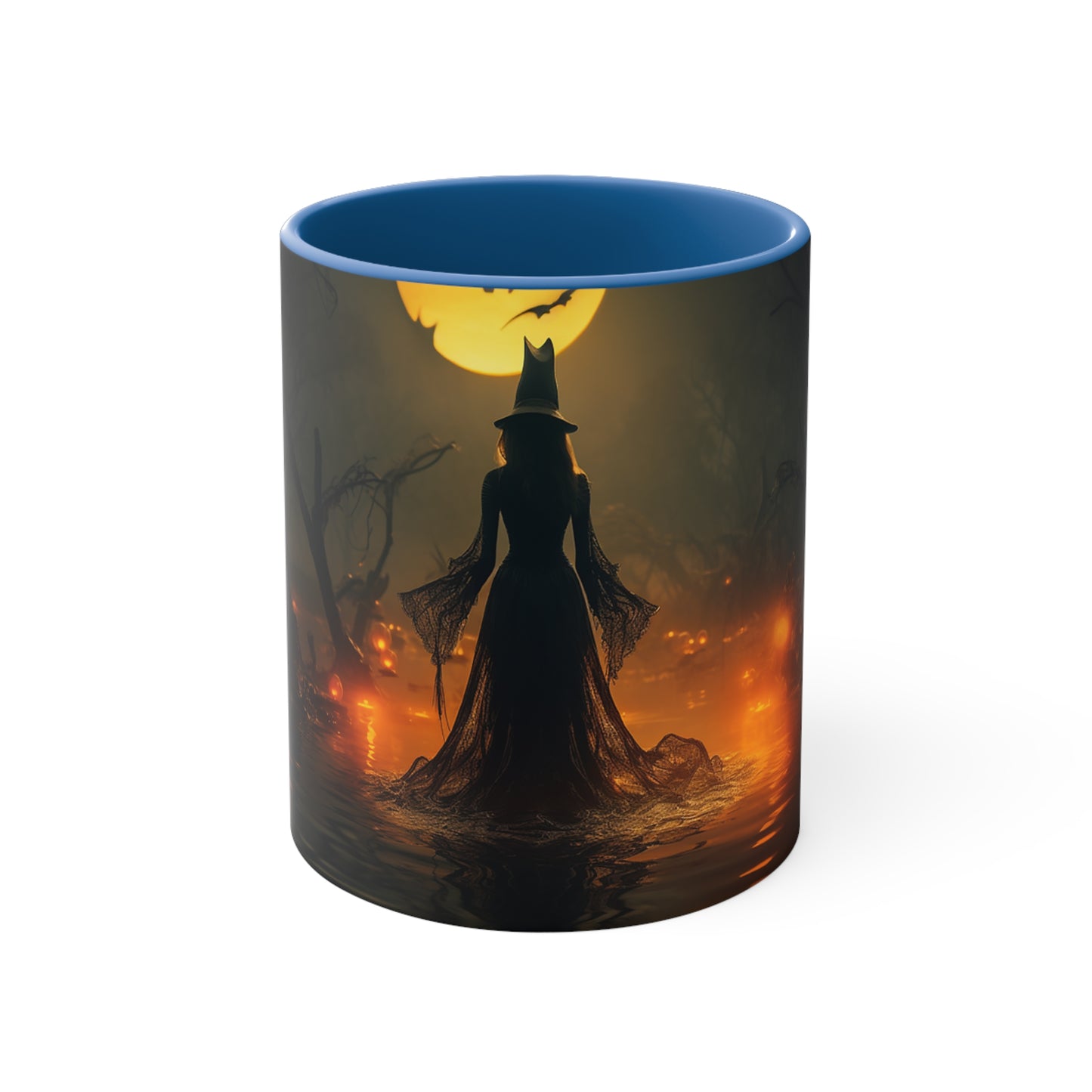 Spooky Swamp Witch 11 oz Bicolor Mug: Halloween Special